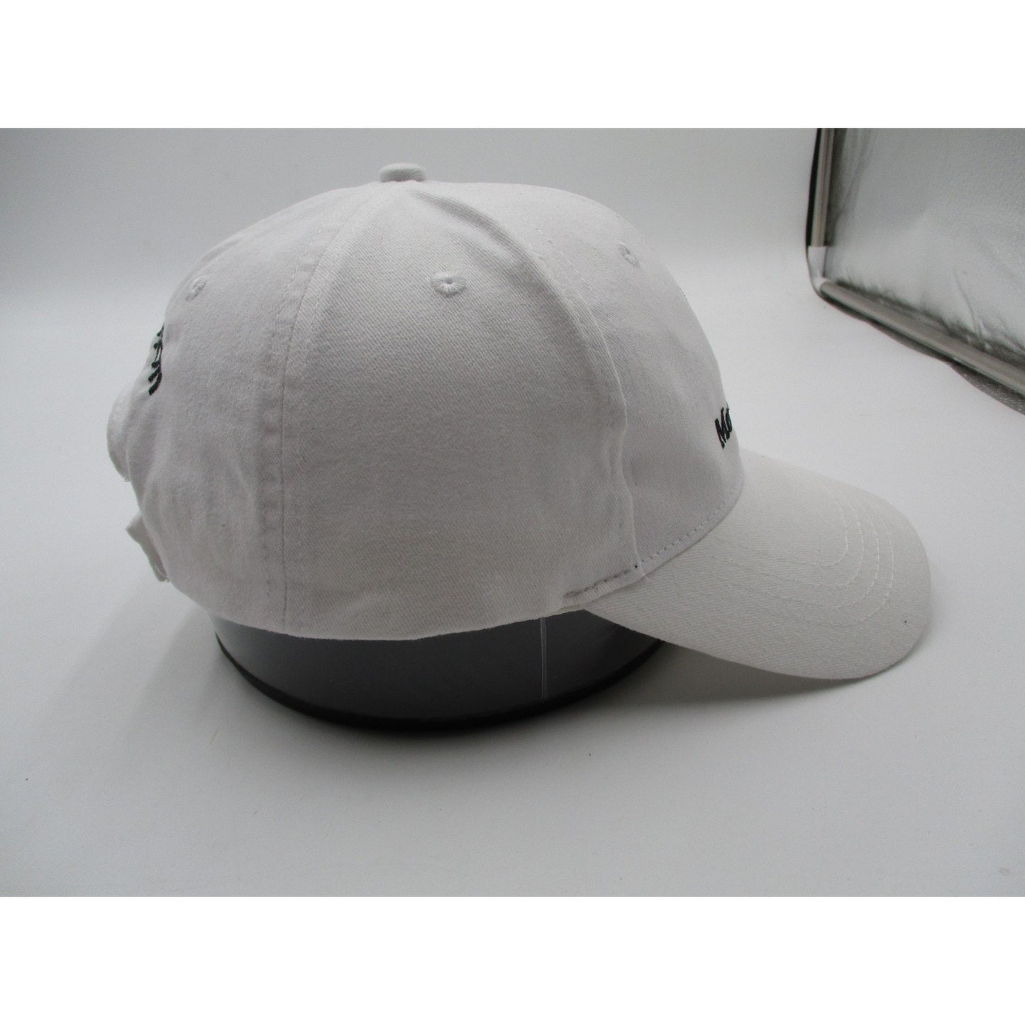 Mercedes Benz Hat Cap Strap Back Mens One Size White Embroidered Cap America
