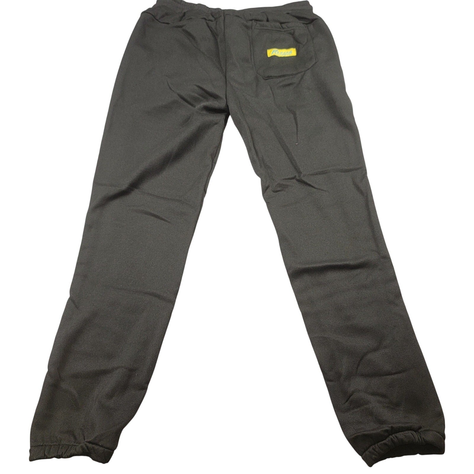 Reason Brand Mens Jogger Sweatpants Large Black Leopard Graphic NWT1