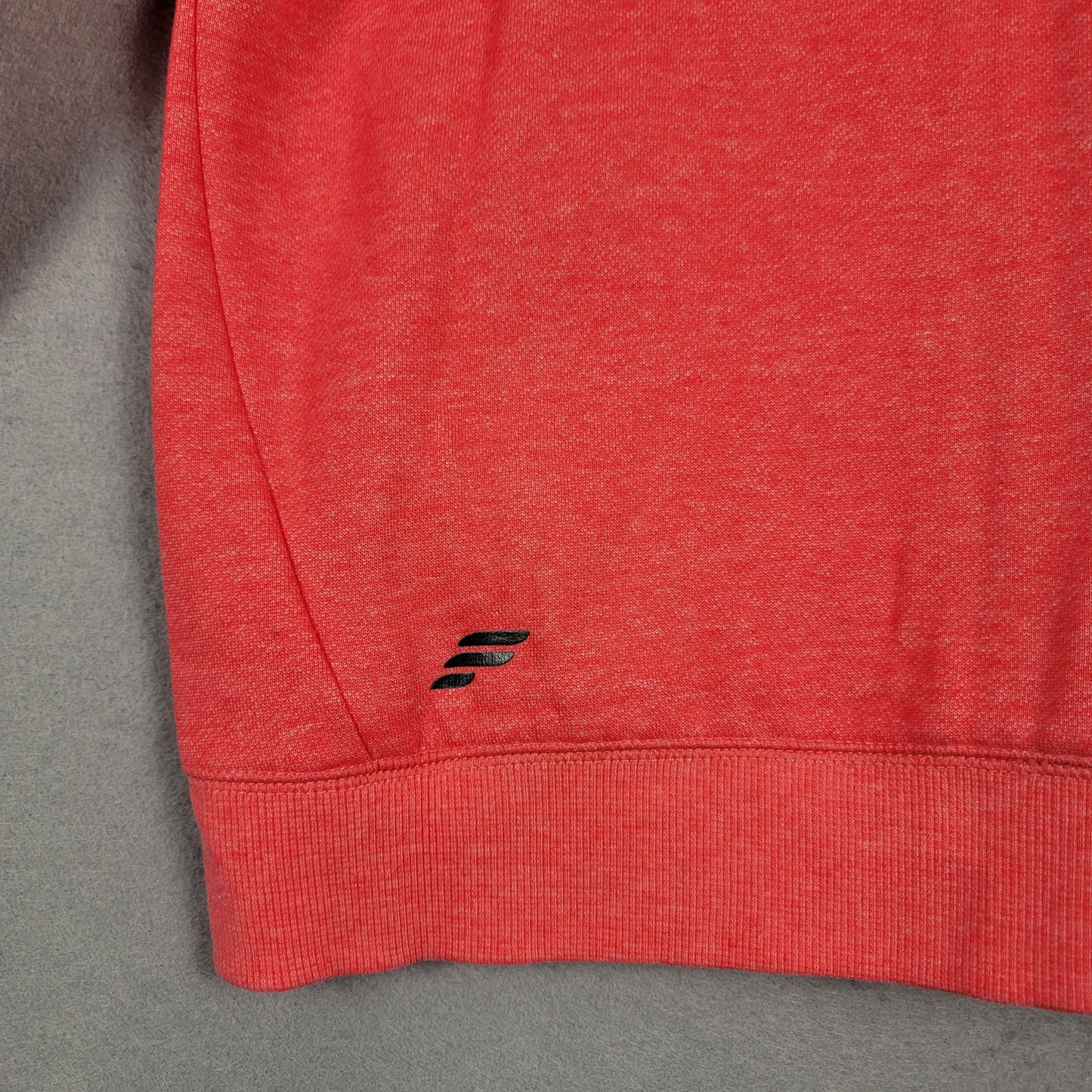 Fitwear Womens Hoodie M US 6 Coral Red Full Zip Jacket NWT6