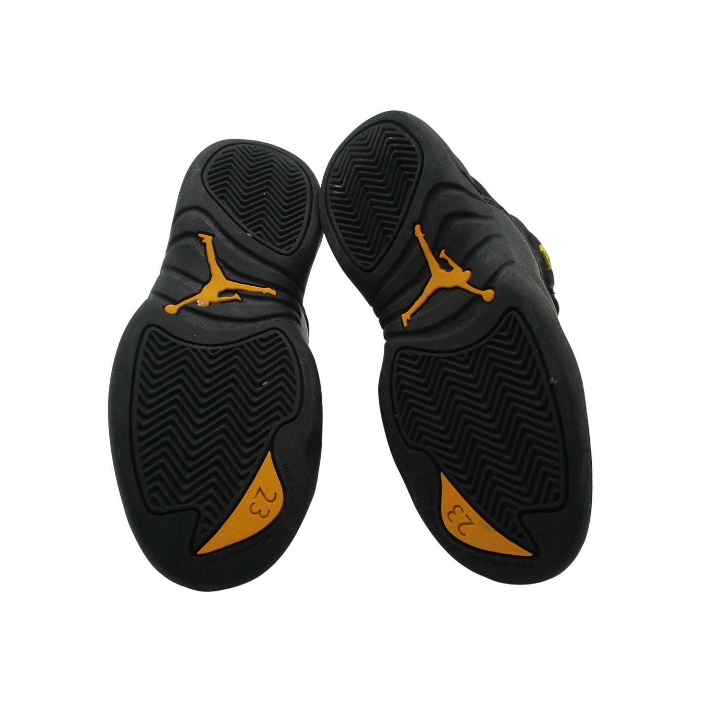 Air Jordan 12 Retro PS Black Taxi 13.5C Preowned No Box 151186-0714