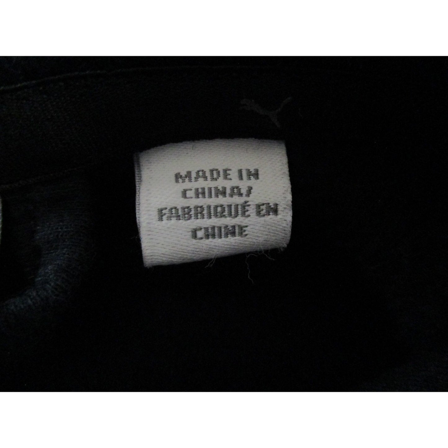 Puma Tracksuit Men Large Black Blue Logo Fleece Hoodie Jogger Sweatsuit Set 1690