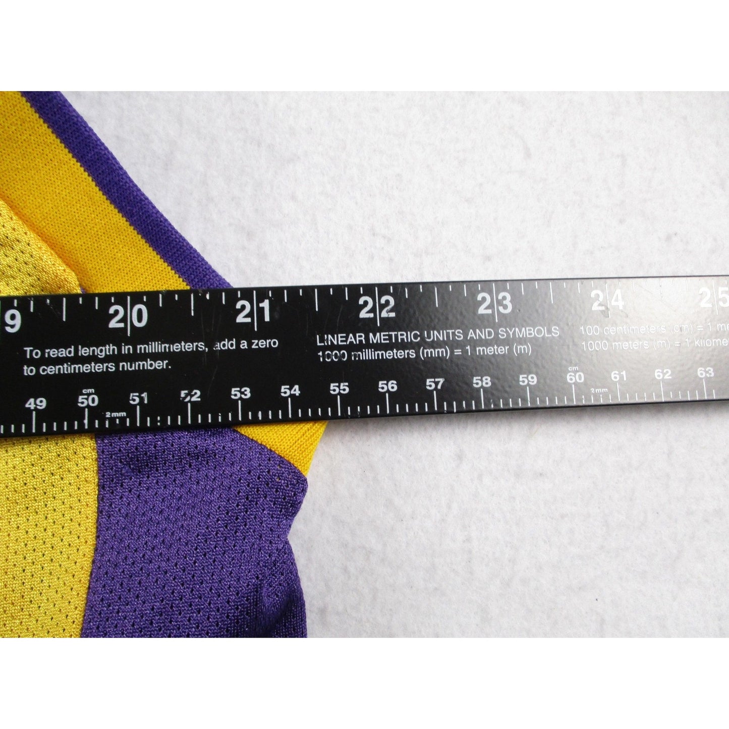 Los Angeles Lakers Jersey Mens Medium Gold Nba Shaquille Oneal 34 Reebok 1697