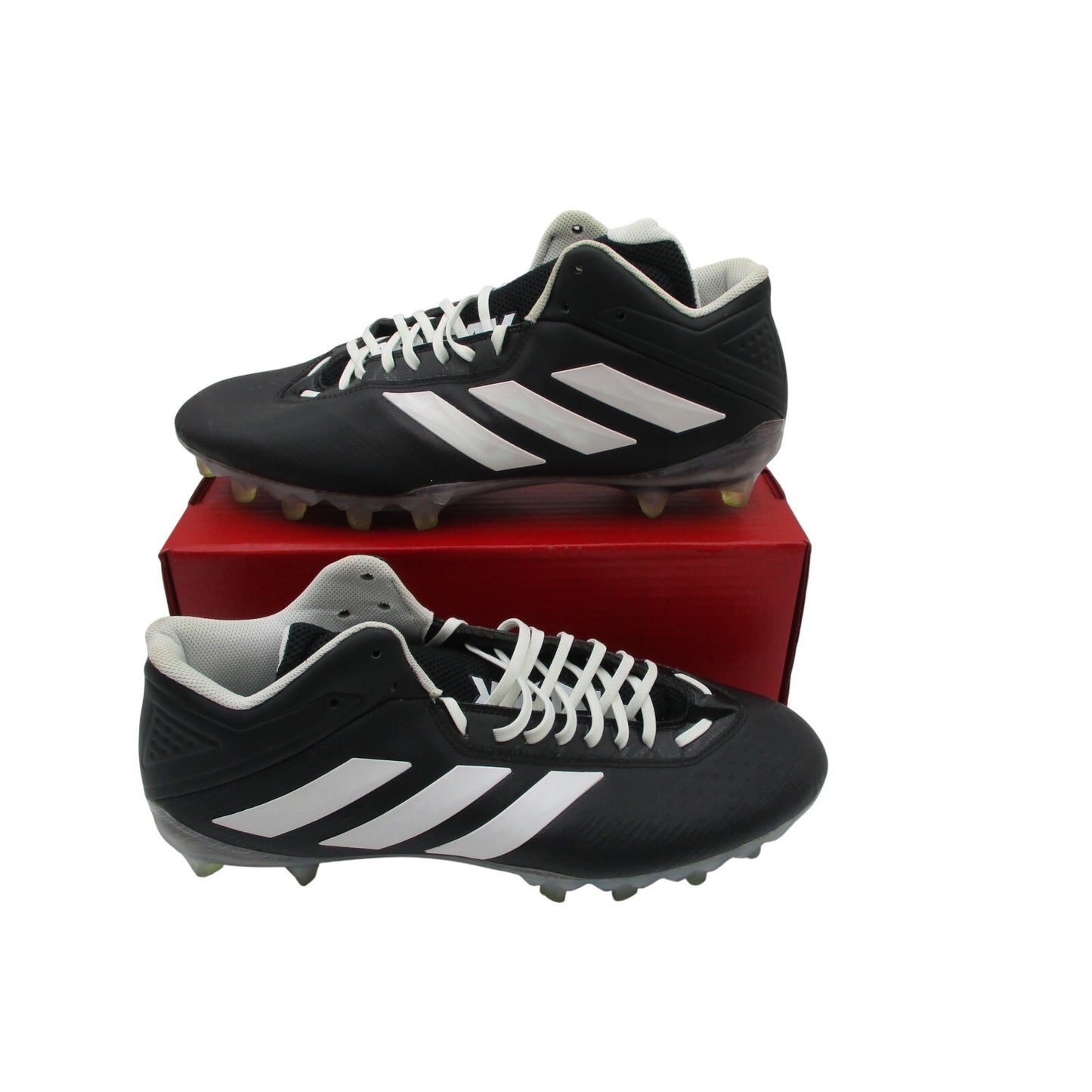 Adidas Freak Mid 20 Football Cleat Black White FZ4170 Mens Size 15 Used 1G51