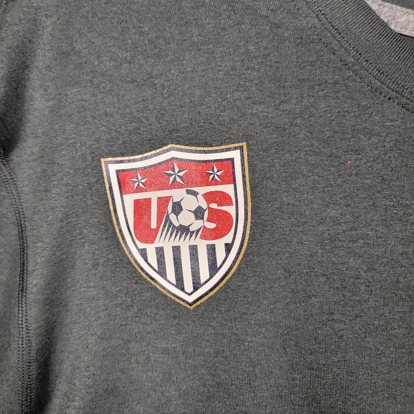 Nike USA Soccer Dri-FIT T Shirt Mens XL Black US Soccer Crest Preowned2