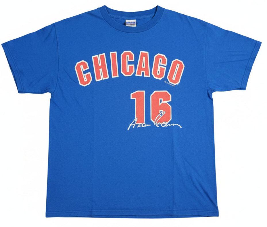 Vintage 2004 Chicago Cubs Aramis Ramirez #16 MLB Player T-Shirt Mens M Dynasty0