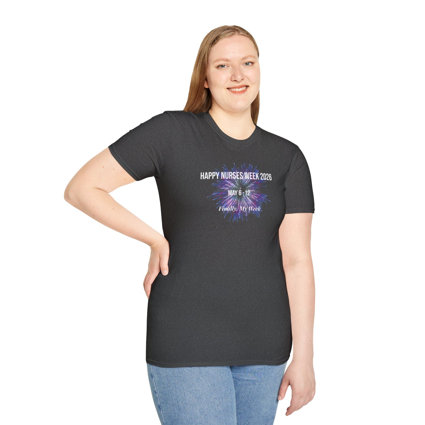 Nurses Week 2026 T-Shirt — "Happy Nurses Week 2026" Celebration Tee New