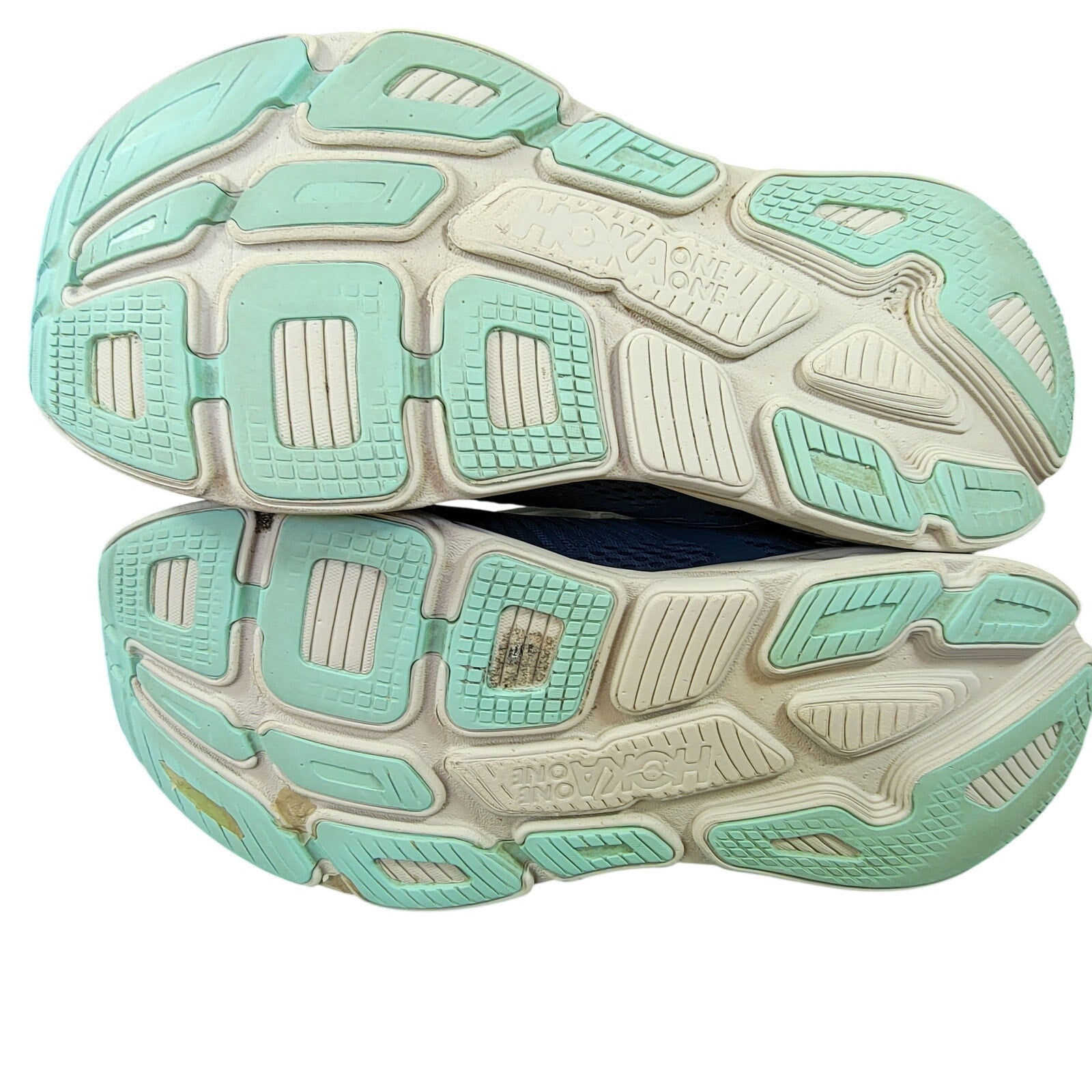 Hoka One One Bondi 7 Real Teal RTOS Mens 11 Used 1110518 *Outsole Flaw Read*7
