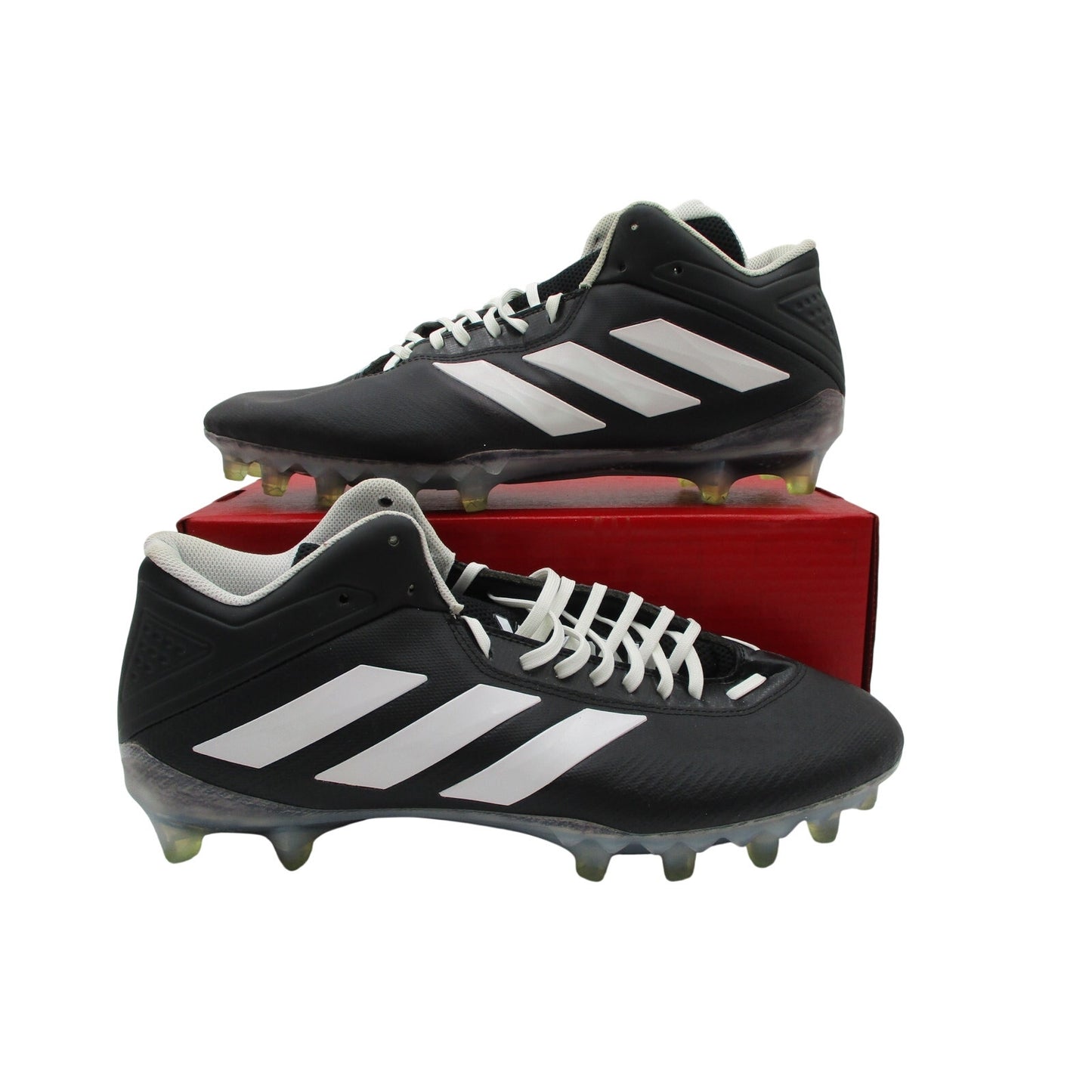 Adidas Freak Mid 20 Football Cleat Black White FZ4170 Mens Size 15 Used 1G50