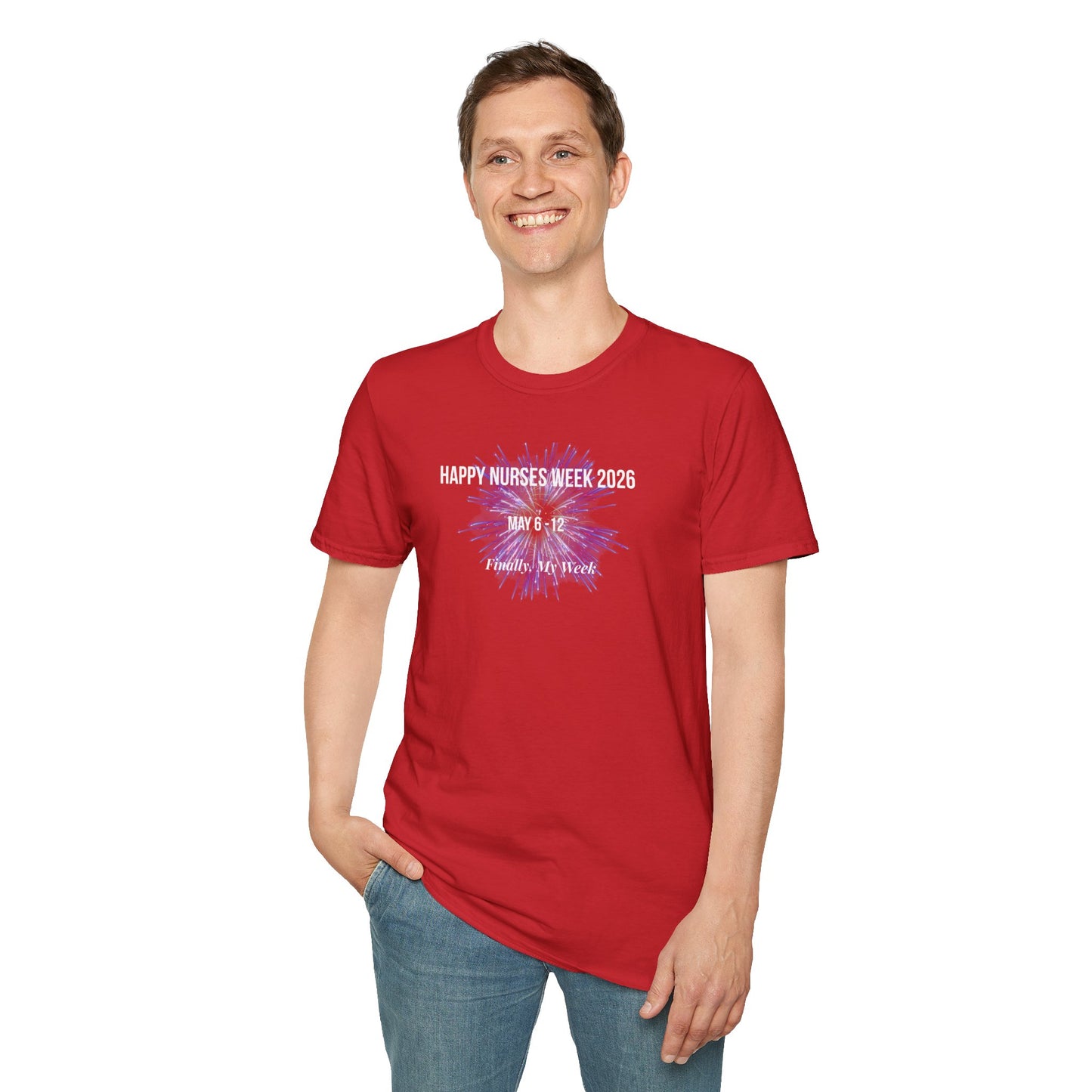 Nurses Week 2026 T-Shirt — "Happy Nurses Week 2026" Celebration Tee New