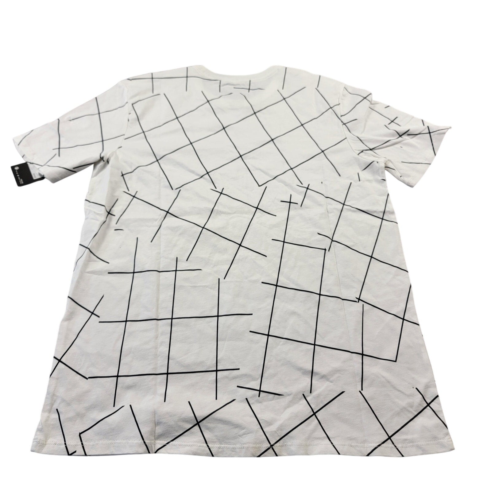 Nike Air Force 1 All-Over Print Graphic Tee Shirt Men's L White NWT 911926-1001