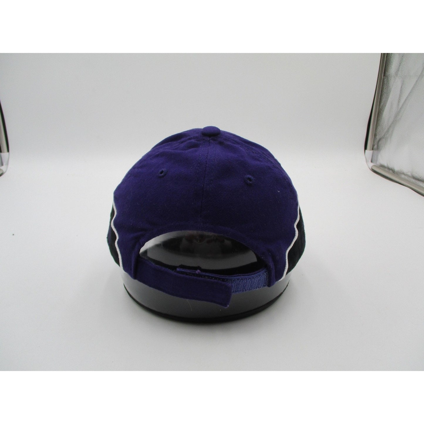 Sacramento Kings Hat Cap Strap Back One Size Purple Black Nba Basketball Mens
