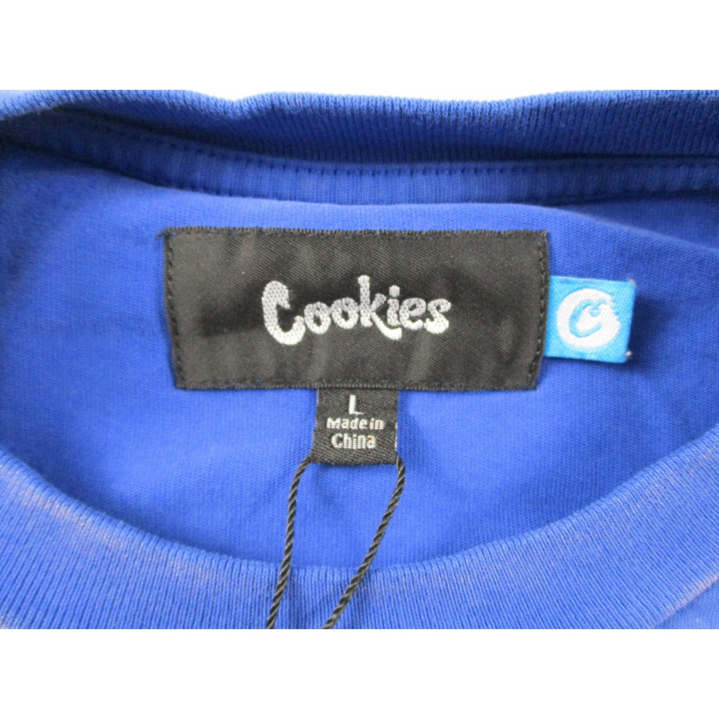 Cookies Sweatsuit Set Mens Medium Blue Weed Graphic T Shirt Track Pants 420 1676