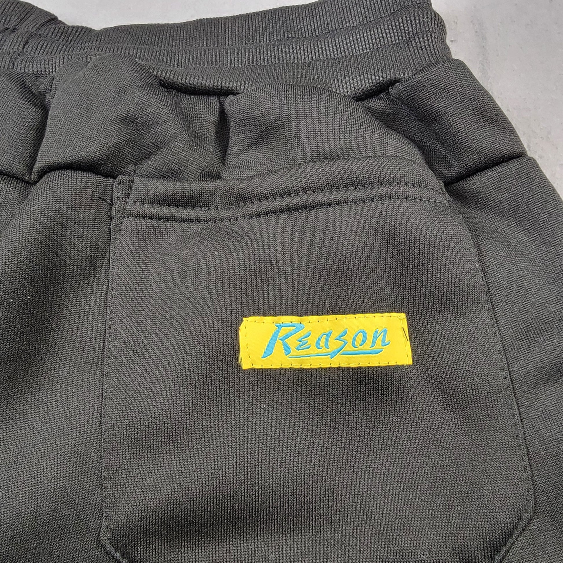 Reason Brand Mens Jogger Sweatpants Sz XL Black Leopard Graphic NWT8