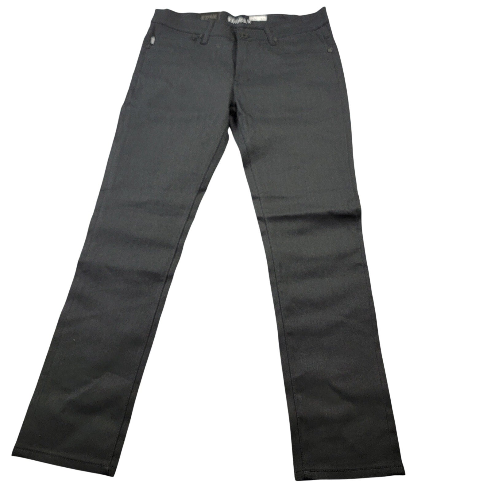 Kayden K Mens Skinny Jeans 32x30 Black Stretch Denim Los Angeles NWT KDNK0
