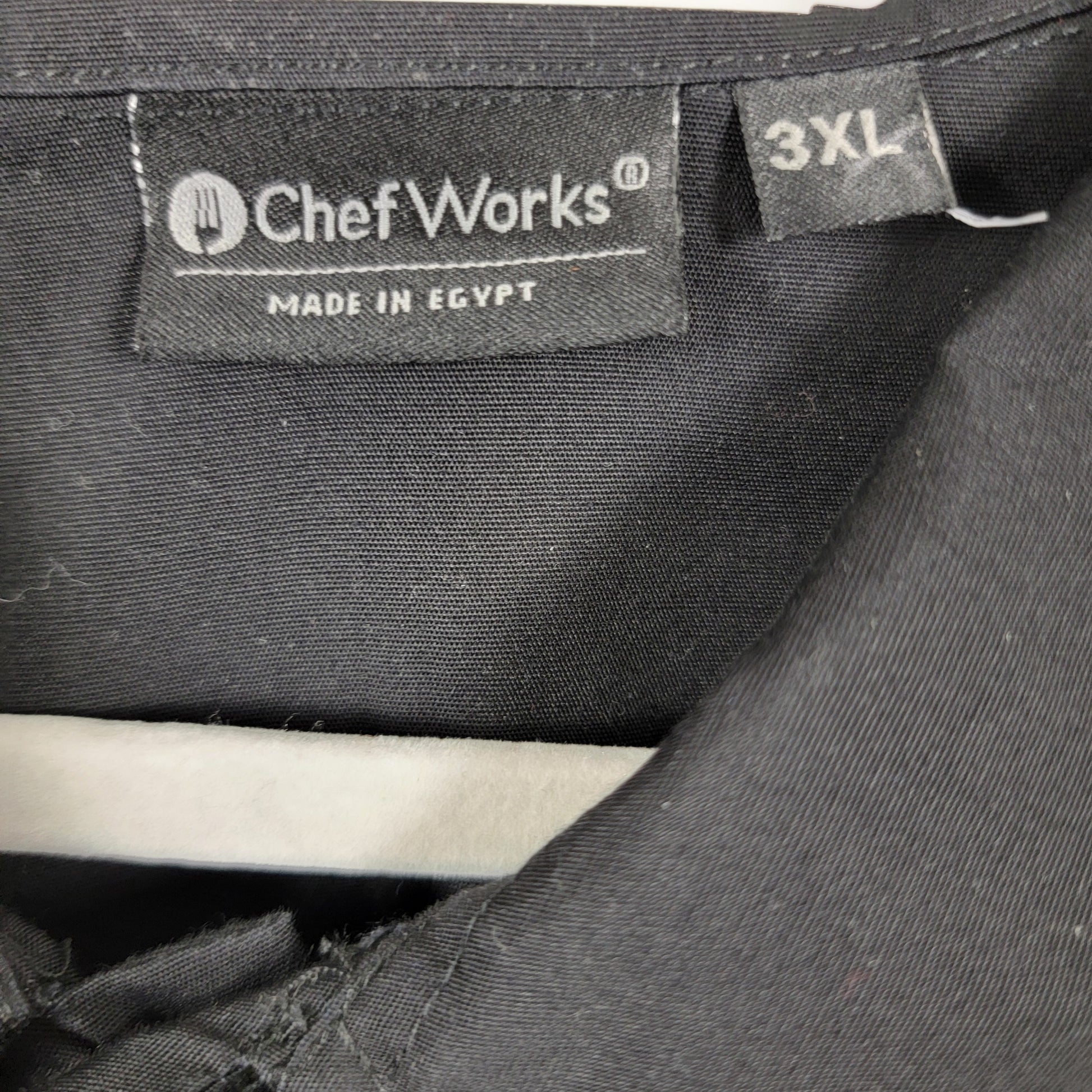 Chef Works Mens 3XL Black Vented Mesh Short Sleeve Kitchen Shirt Coat Preowned2
