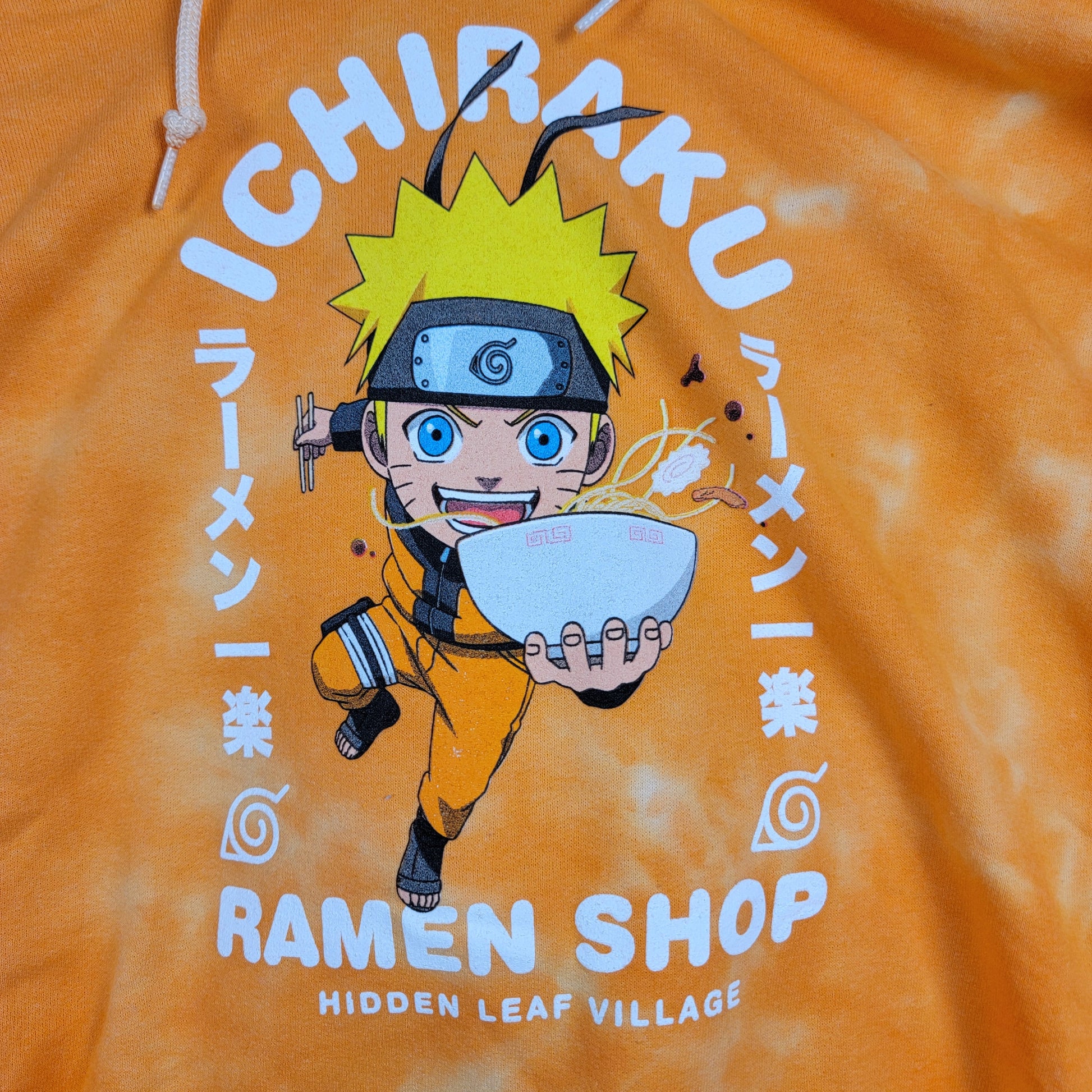 Naruto Ichiraku Ramen Shop Tie-Dye Hoodie — Size L2