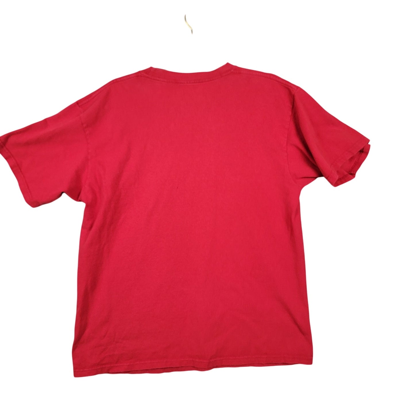 Vibes Legend Teddy Bear Basketball Graphic T Shirt Boys L Red Used1