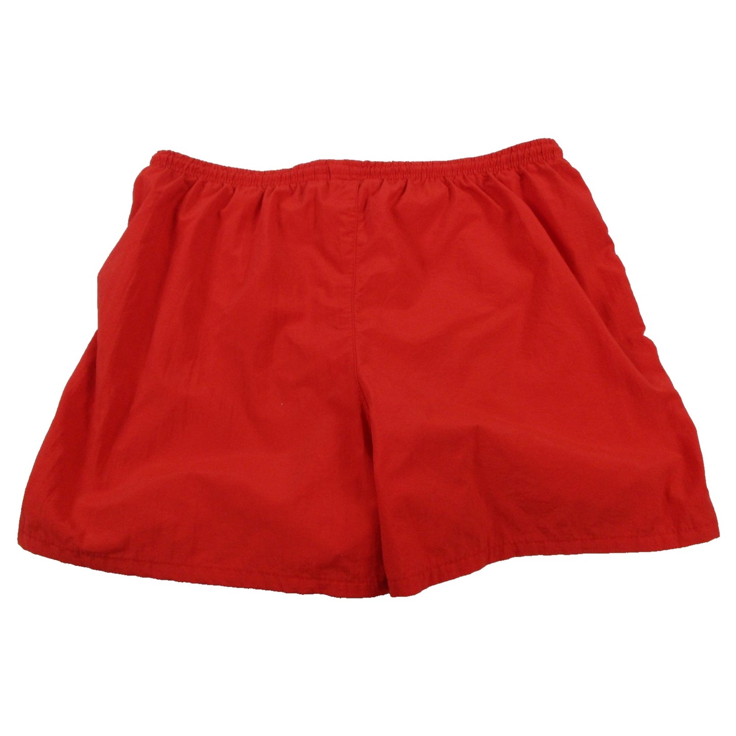 Le Coq Sportif Swim Trunks Men Size M Red Elastic Waist Mesh Lined Preowned 1727
