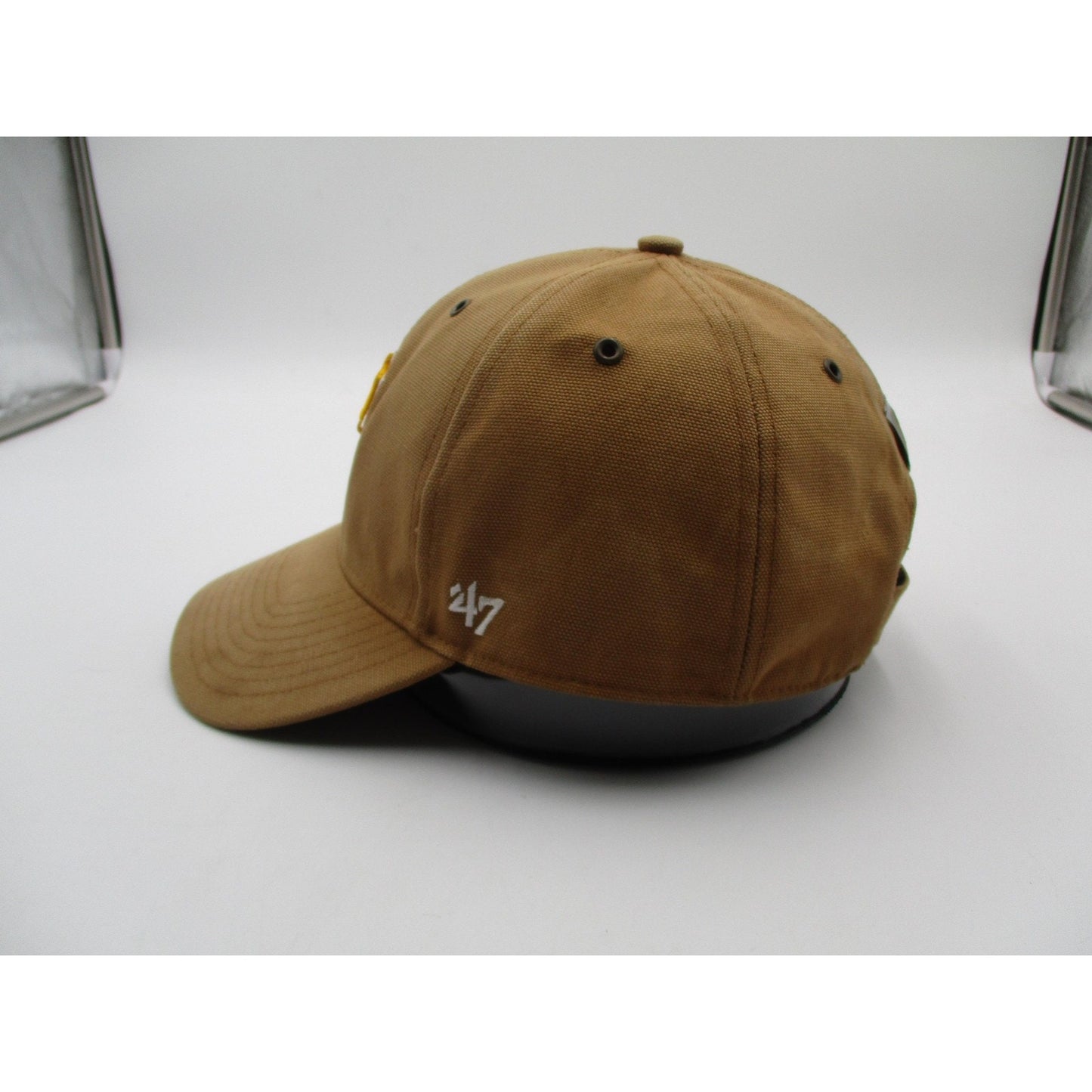 Pittsburgh Pirates 47 X Carhartt Hat Cap Strap Back One Size Brown Mlb Baseball