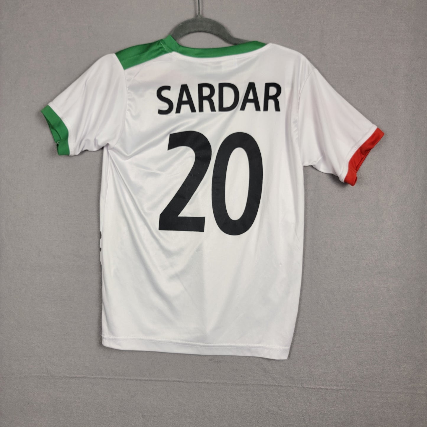 Salar Iran National Team Soccer Jersey Youth Lg Sardar 20 Persian Leopard Custom1