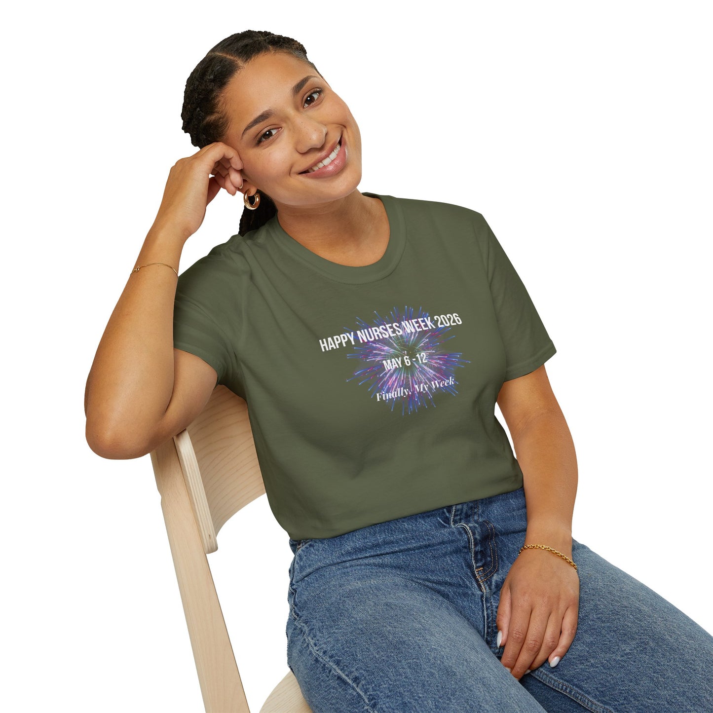 Nurses Week 2026 T-Shirt — "Happy Nurses Week 2026" Celebration Tee New