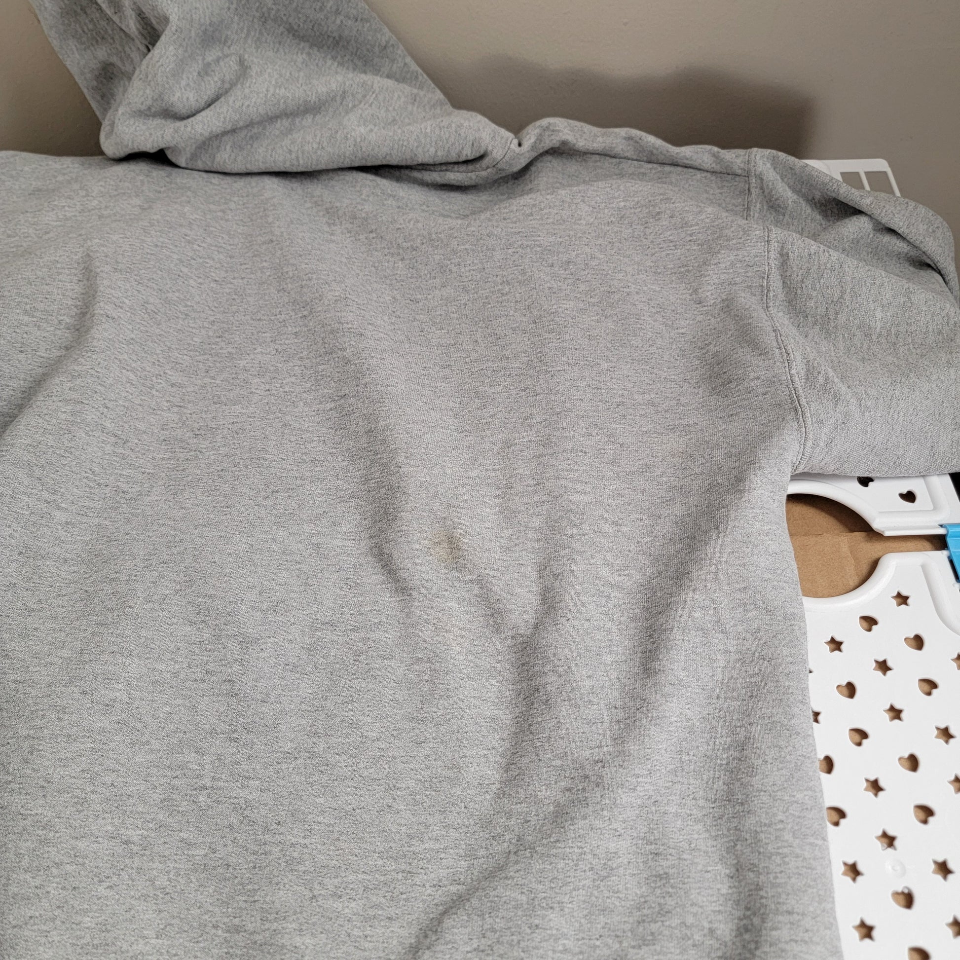 Thrasher Magazine Flame Logo Hoodie Mens Medium Gray Skateboard Preowned 31010