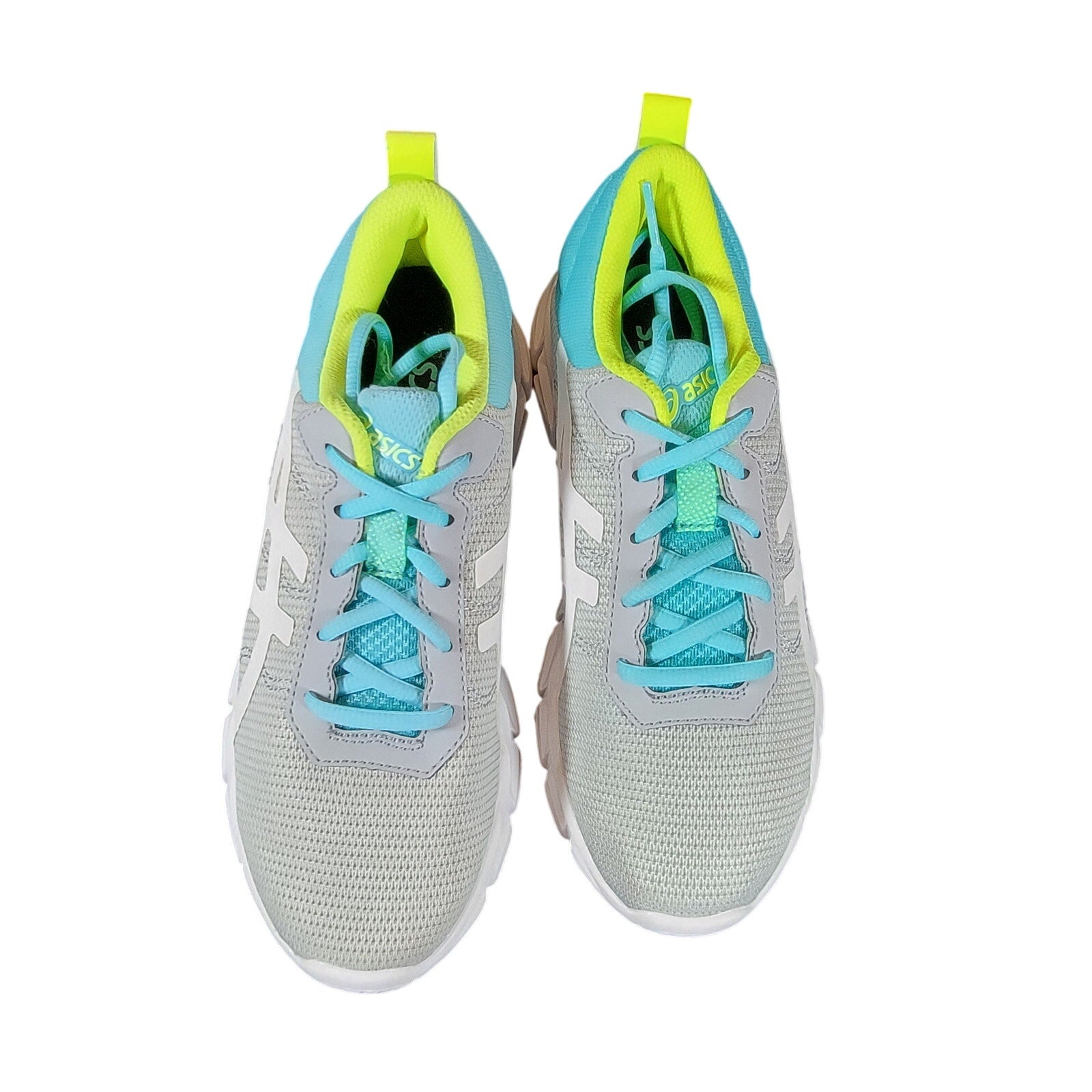 ASICS Gel-Quantum Lyte Kids Lace 1024A026 Sz 4 Sample NWOT Gray/Teal4