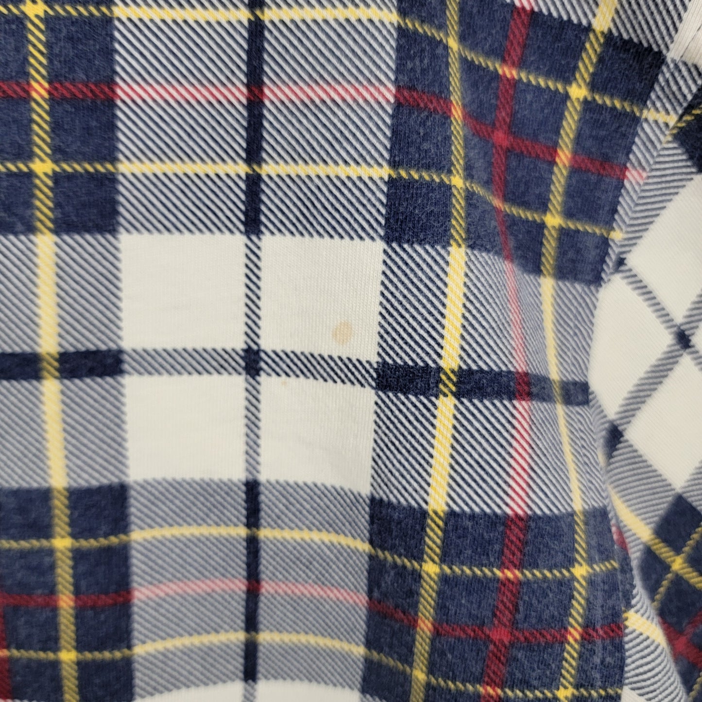 Vintage Tommy Hilfiger Shirt Mens L Plaid Heavy Cotton Polo Lion Crest 90s Used4