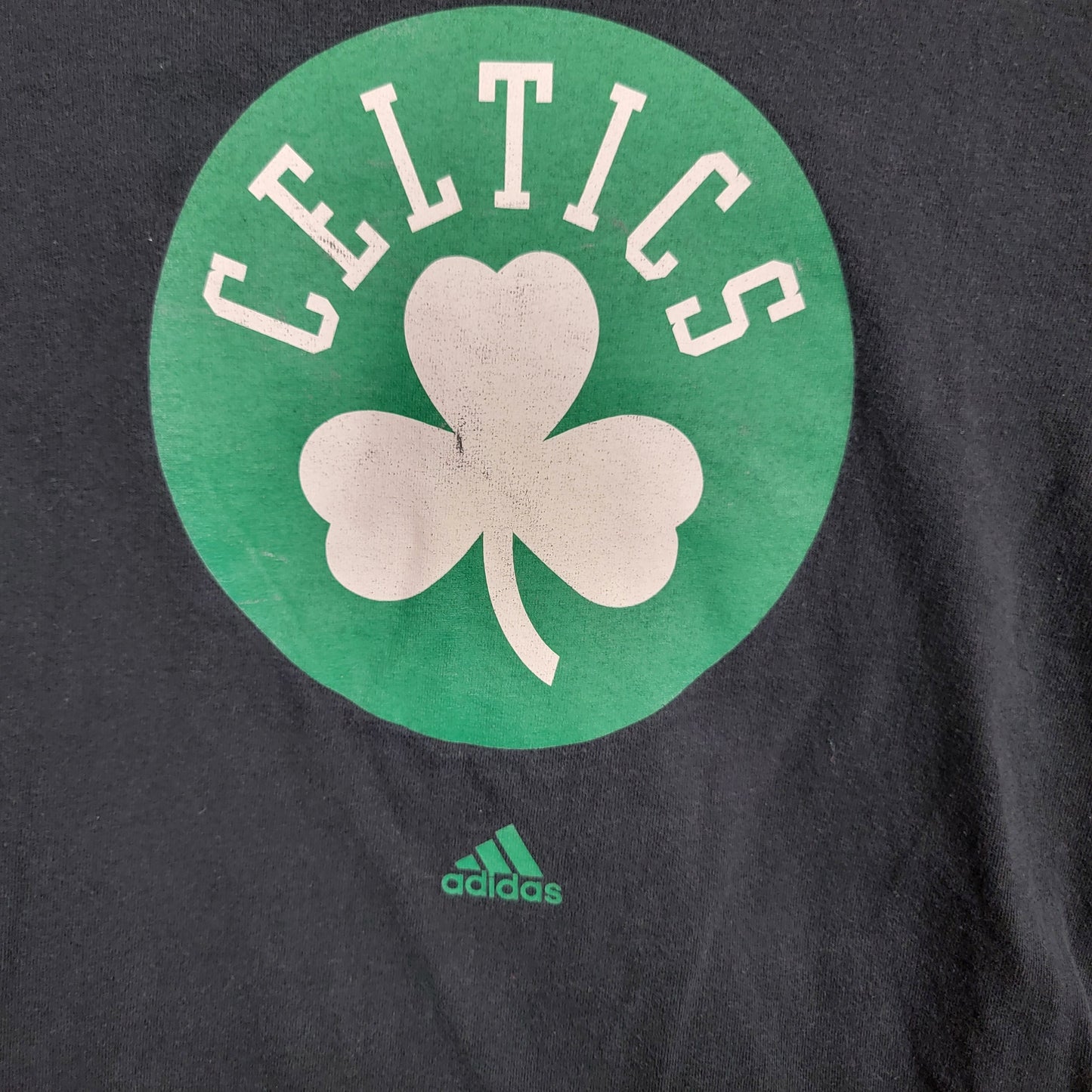 adidas Boston Celtics Long Sleeve Shirt Mens Small Navy Blue NBA Tee2