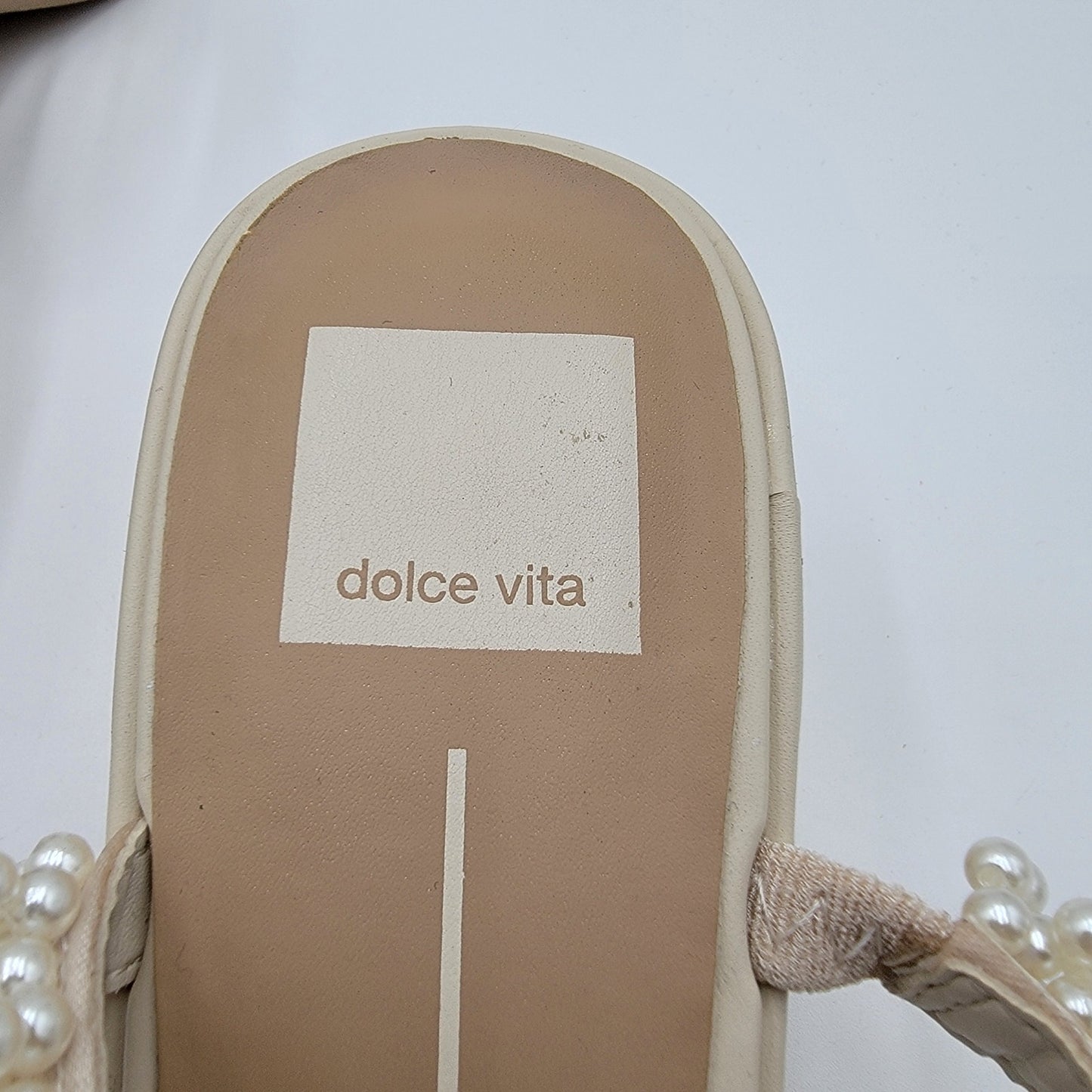 Dolce Vita River Pearl Sandals Sz 8.5 NIB