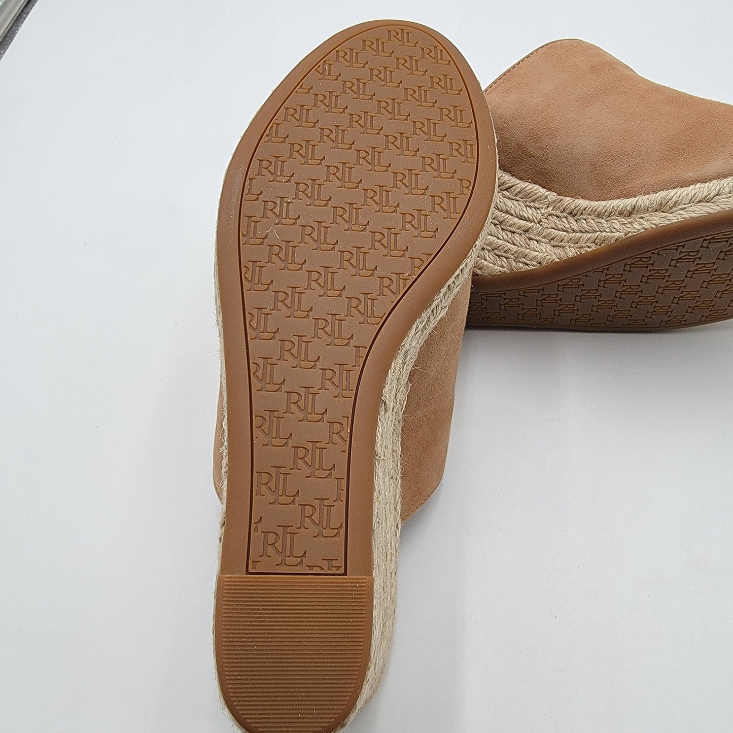 Ralph Lauren Pennie Slip On Wedge Sz 9 new