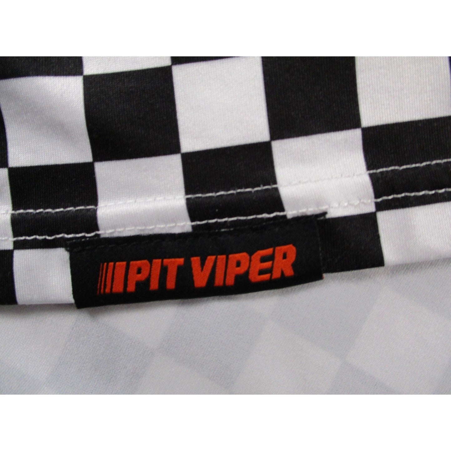 Pit Viper Polo Shirt Mens Large Multicolor Checkered Racing Graphic Nwt 1699