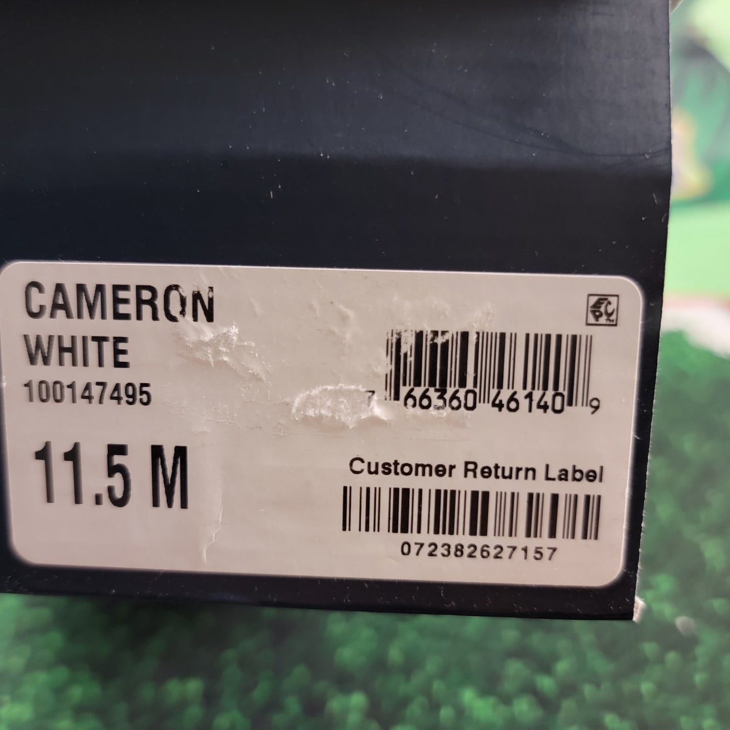 Club Room Cameron Tennis Shoe White Mens Sz 11.5 NIB