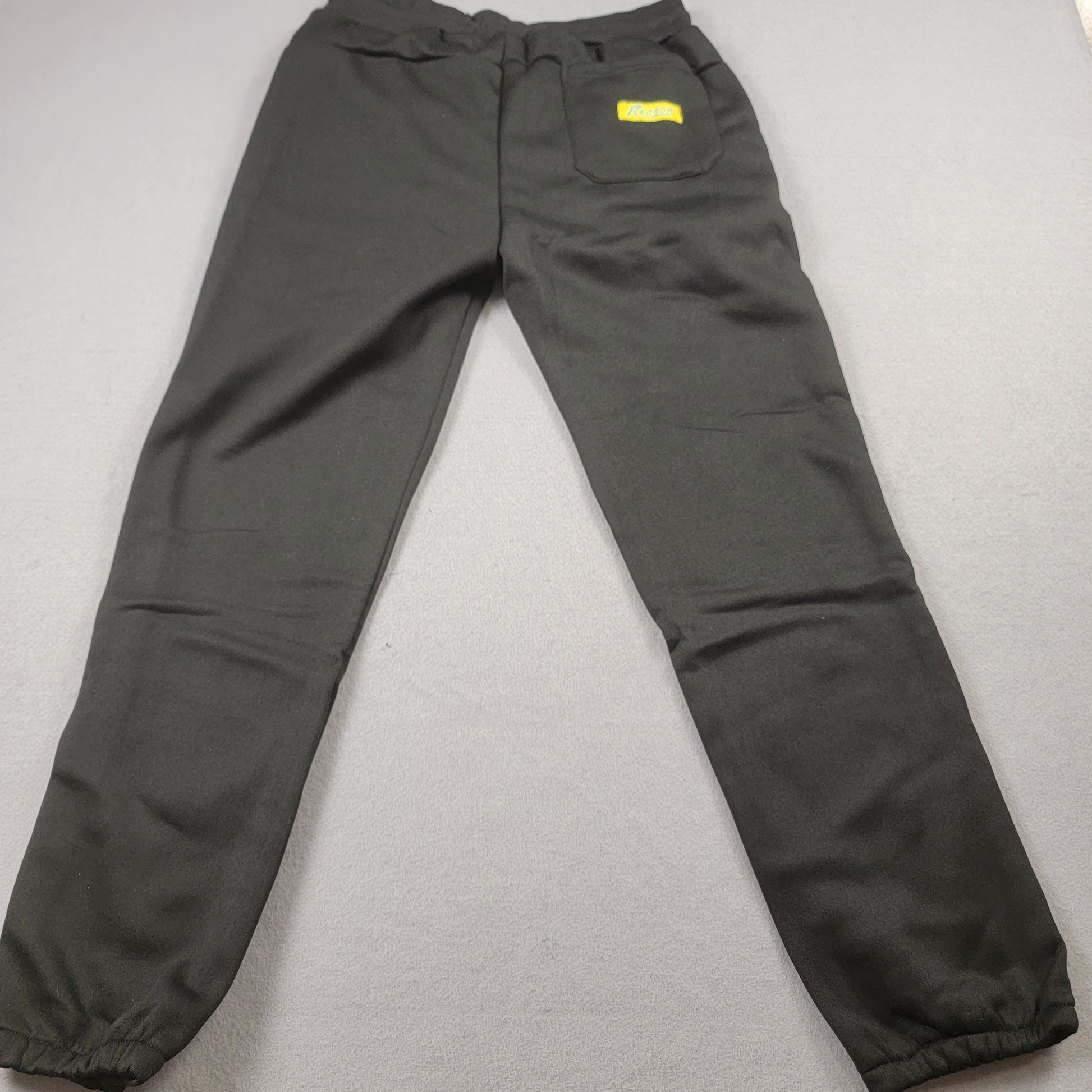 Reason Brand Mens Jogger Sweatpants Sz XL Black Leopard Graphic NWT1