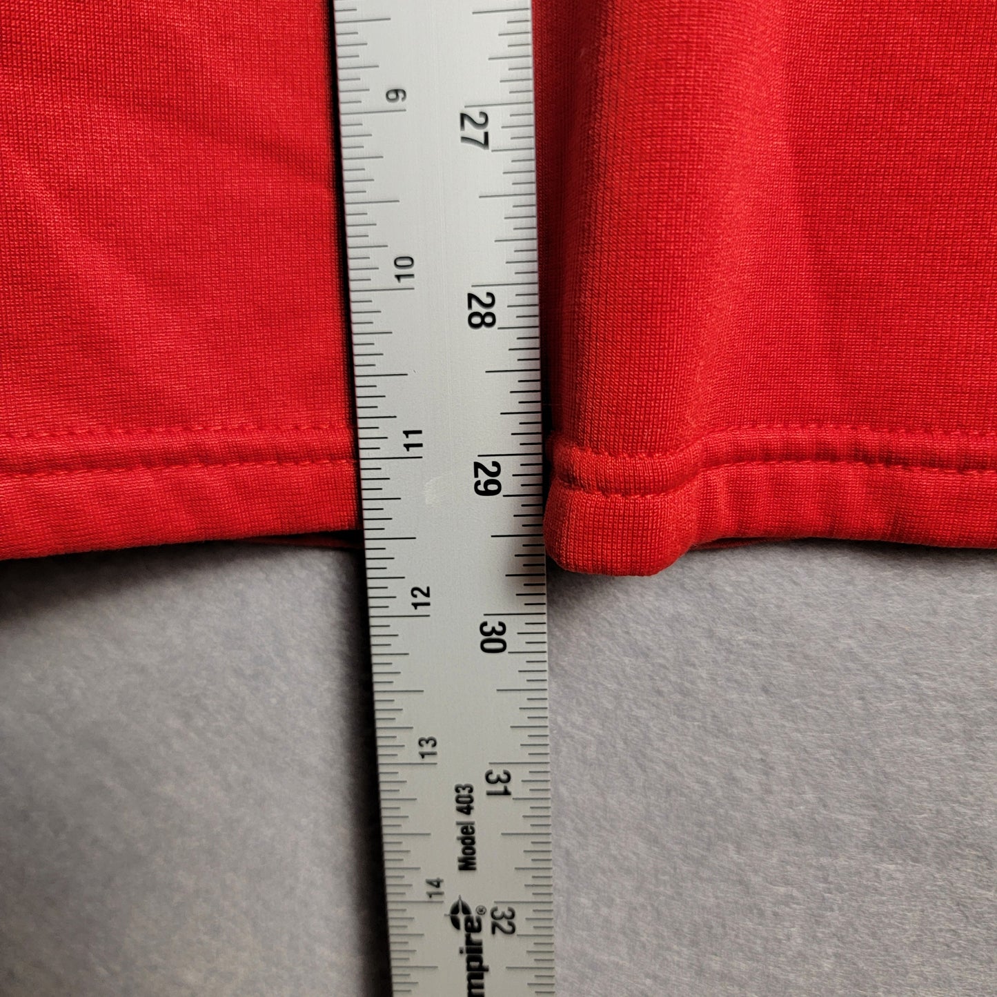 X Grain Panthers Football Shirt Mens XL Red Long Sleeve Warm Up Pullover Jersey5