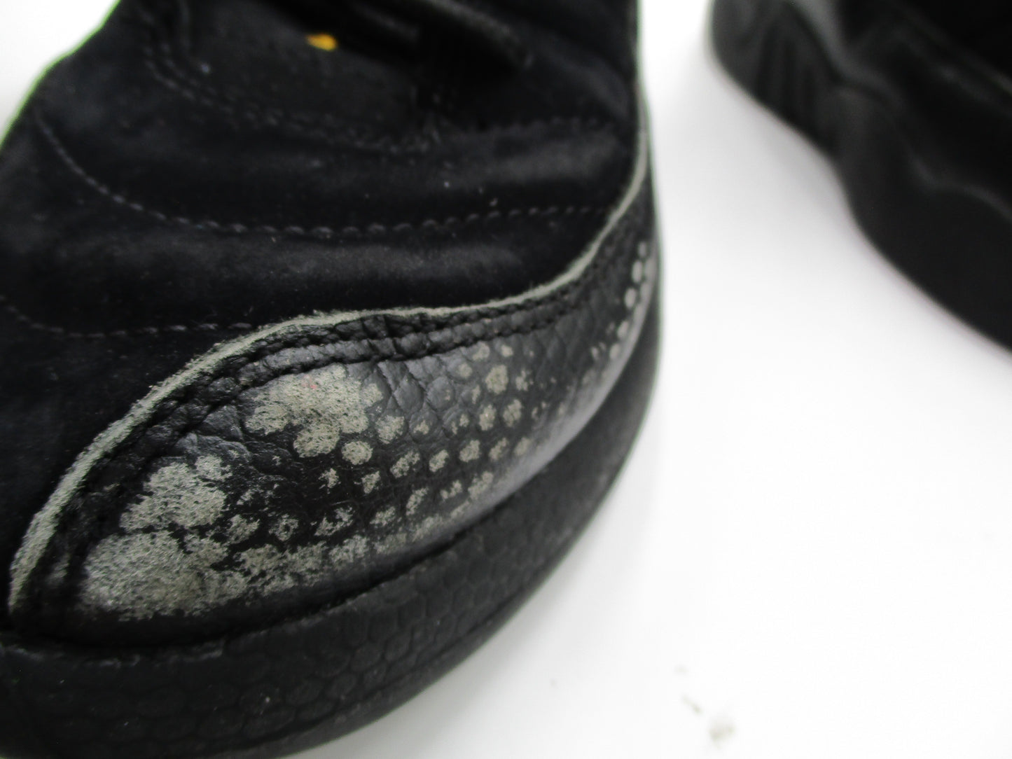 Air Jordan 12 Retro PS Black Taxi 13.5C Preowned No Box 151186-0719