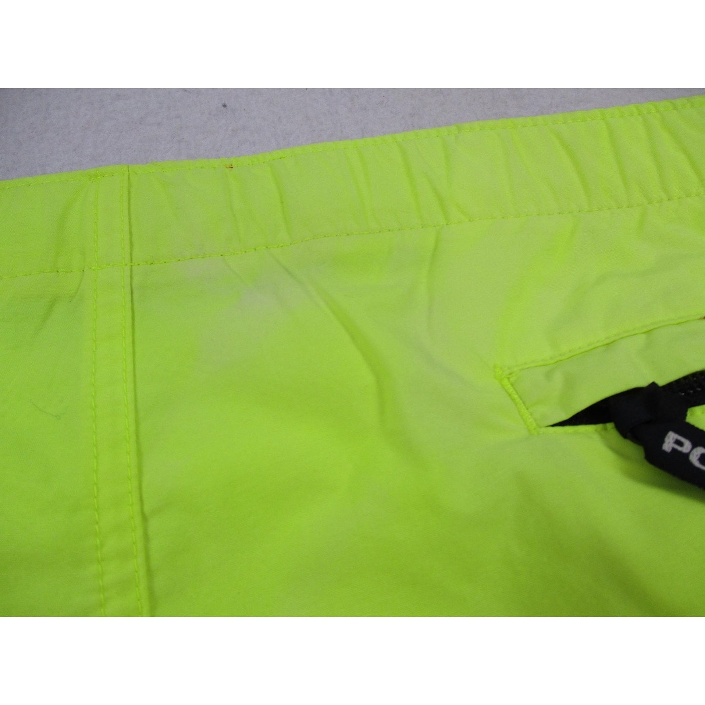 Polo Sport Ralph Lauren Swim Trunks Mens Xl Yellow Neon Mesh Lined 1730
