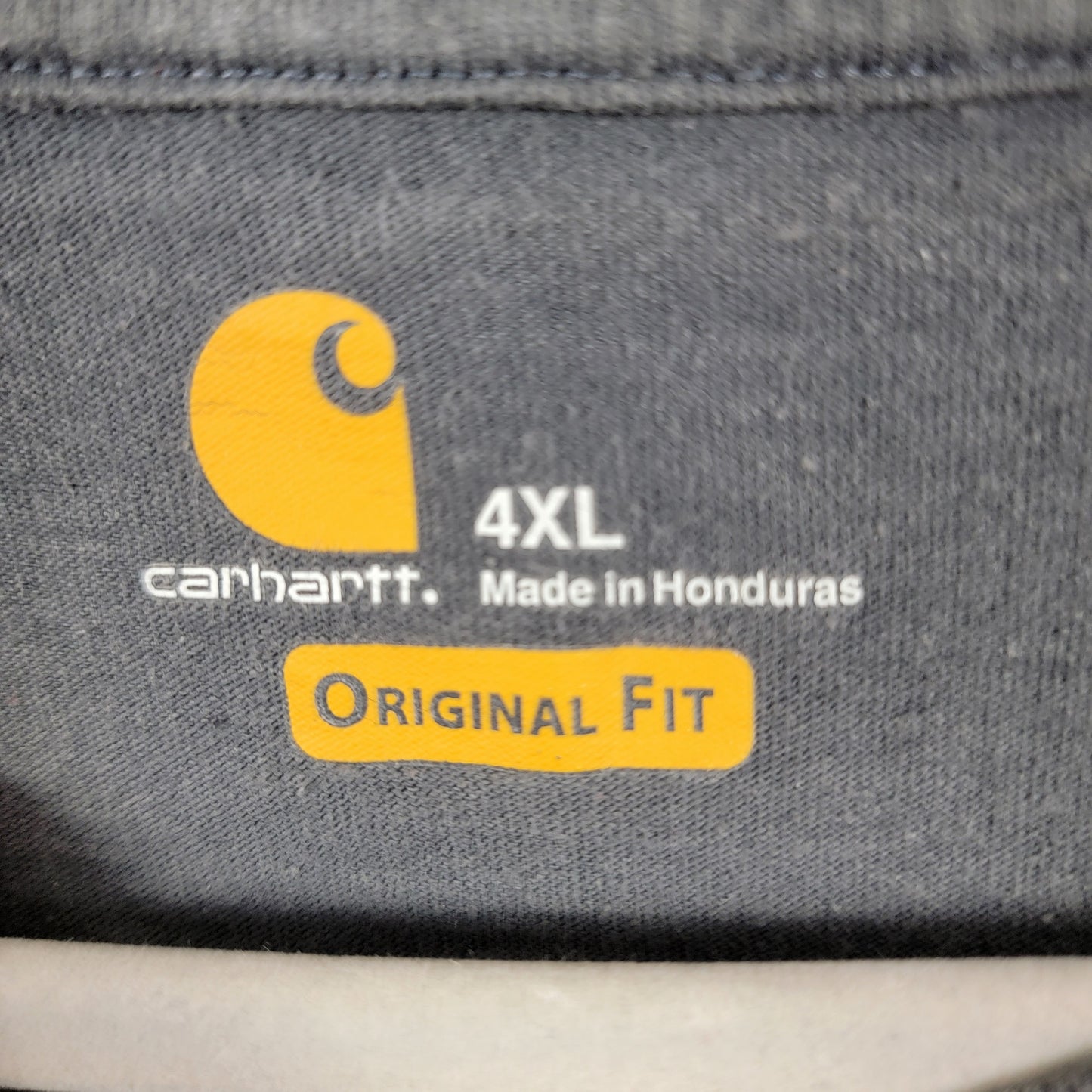 Carhartt K87 BLS Pocket T Shirt Mens 4XL Gray Original Fit Workwear2