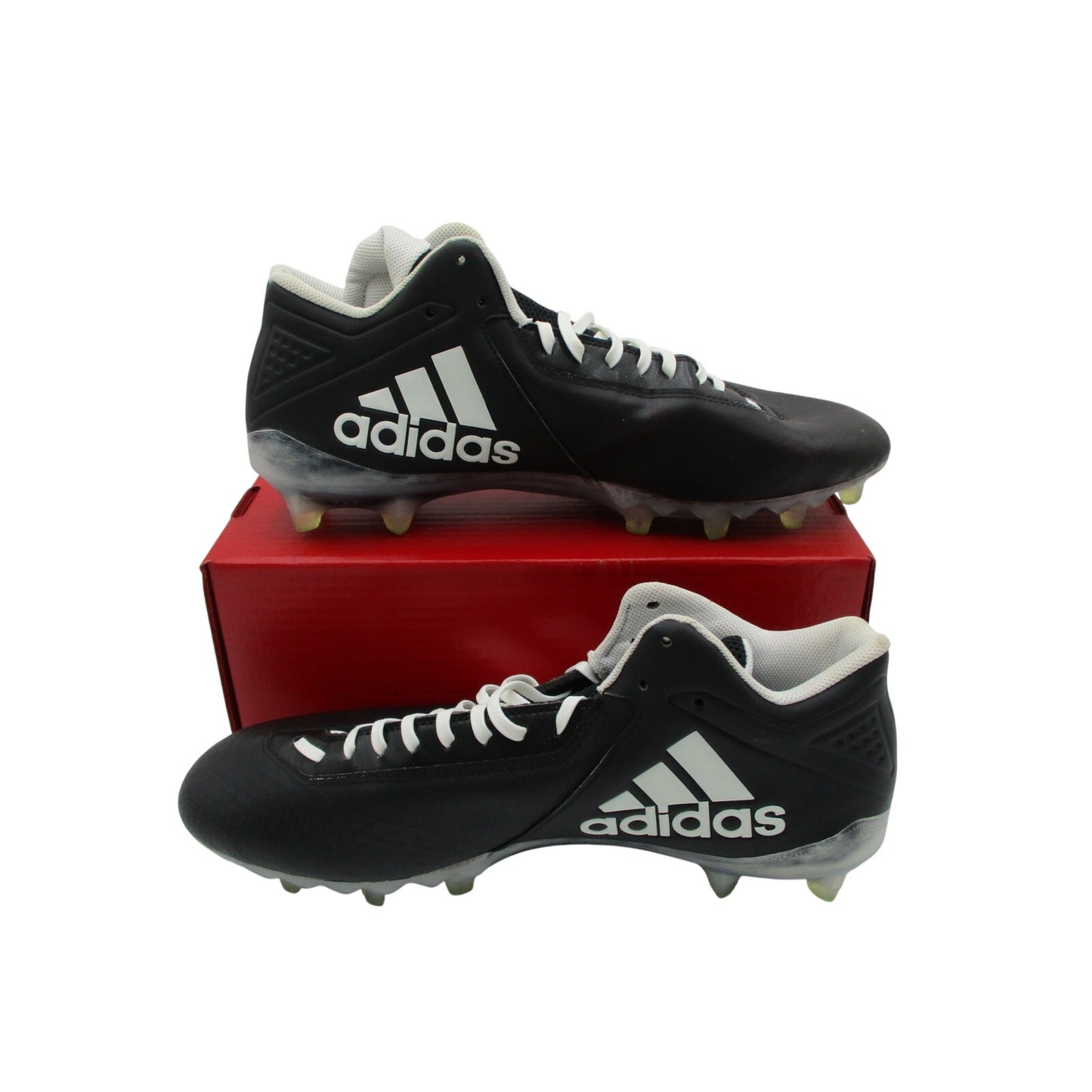 Adidas Freak Mid 20 Football Cleat Black White FZ4170 Mens Size 15 Used 1G53