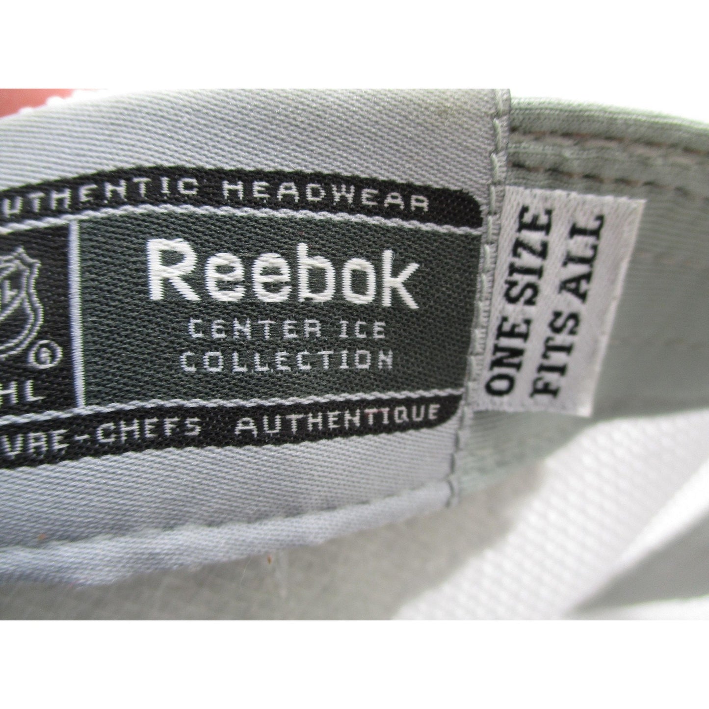 Boston Bruins Hat Cap Fitted One Size White Nhl Hockey Mens Stanley Cup Reebok