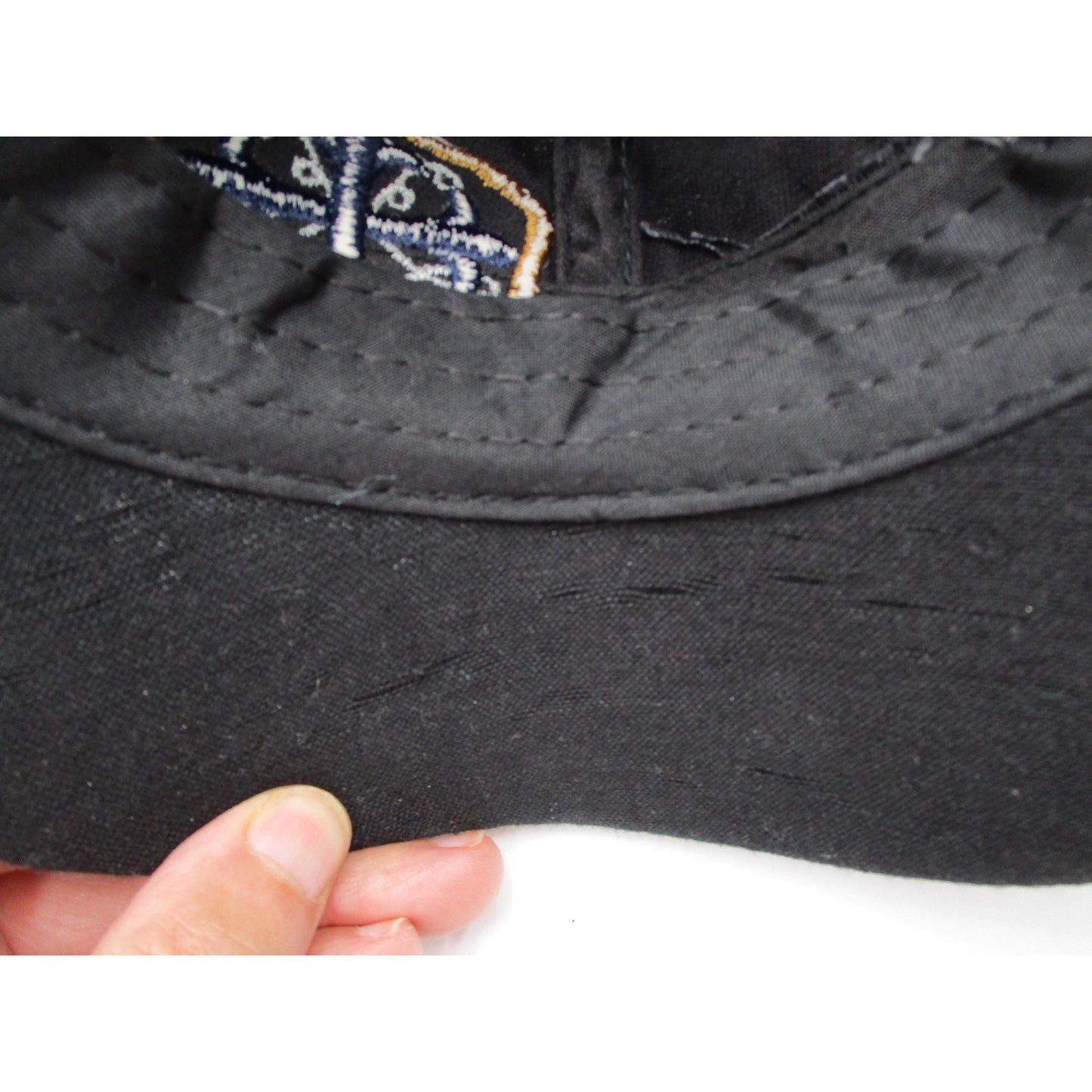 Cross Shield Hat Cap Army Strap Back Mens One Size Black Blue Graphic Studs Y2k