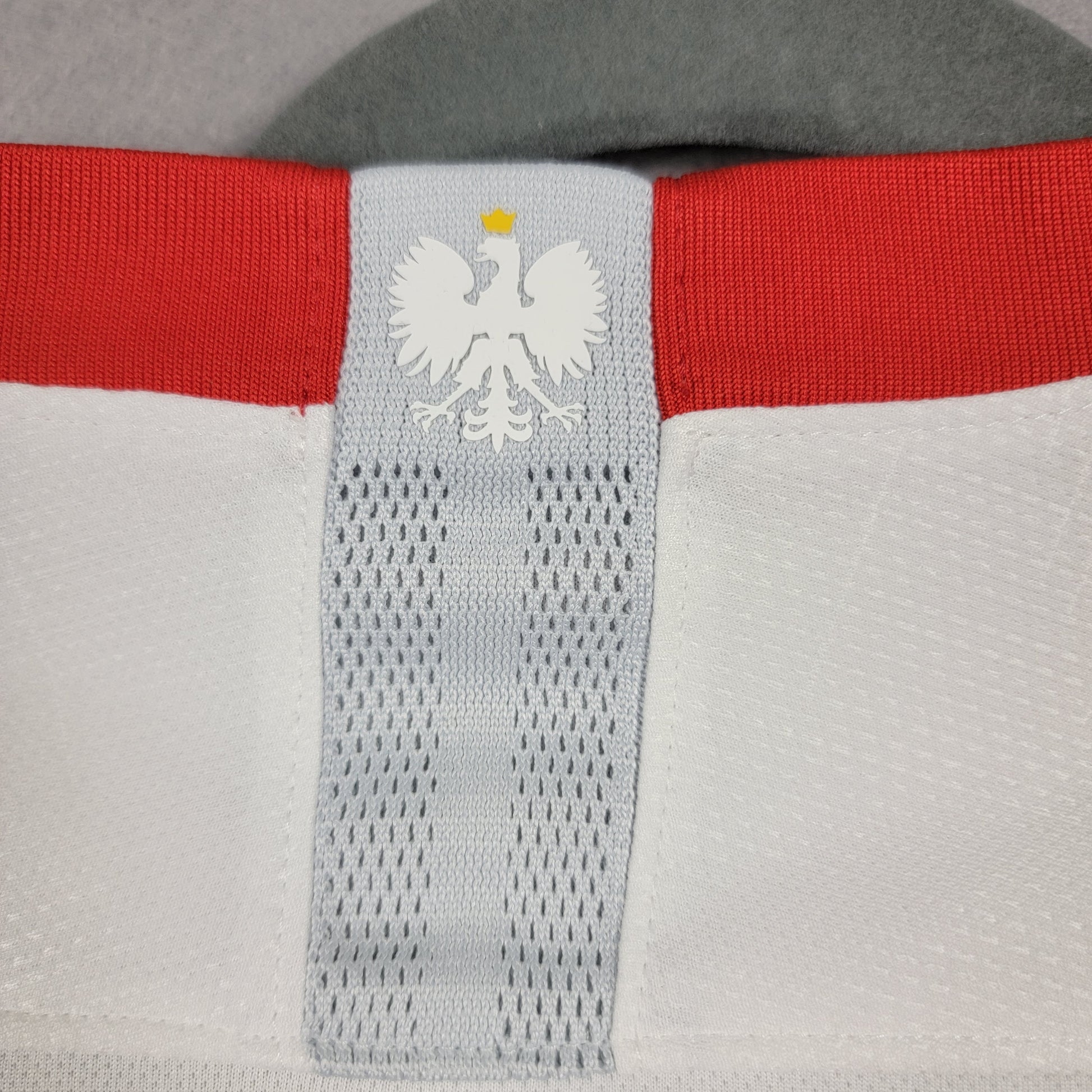 Nike Poland 2018 Home Soccer Jersey Youth L White Red Dri-FIT Preowned6