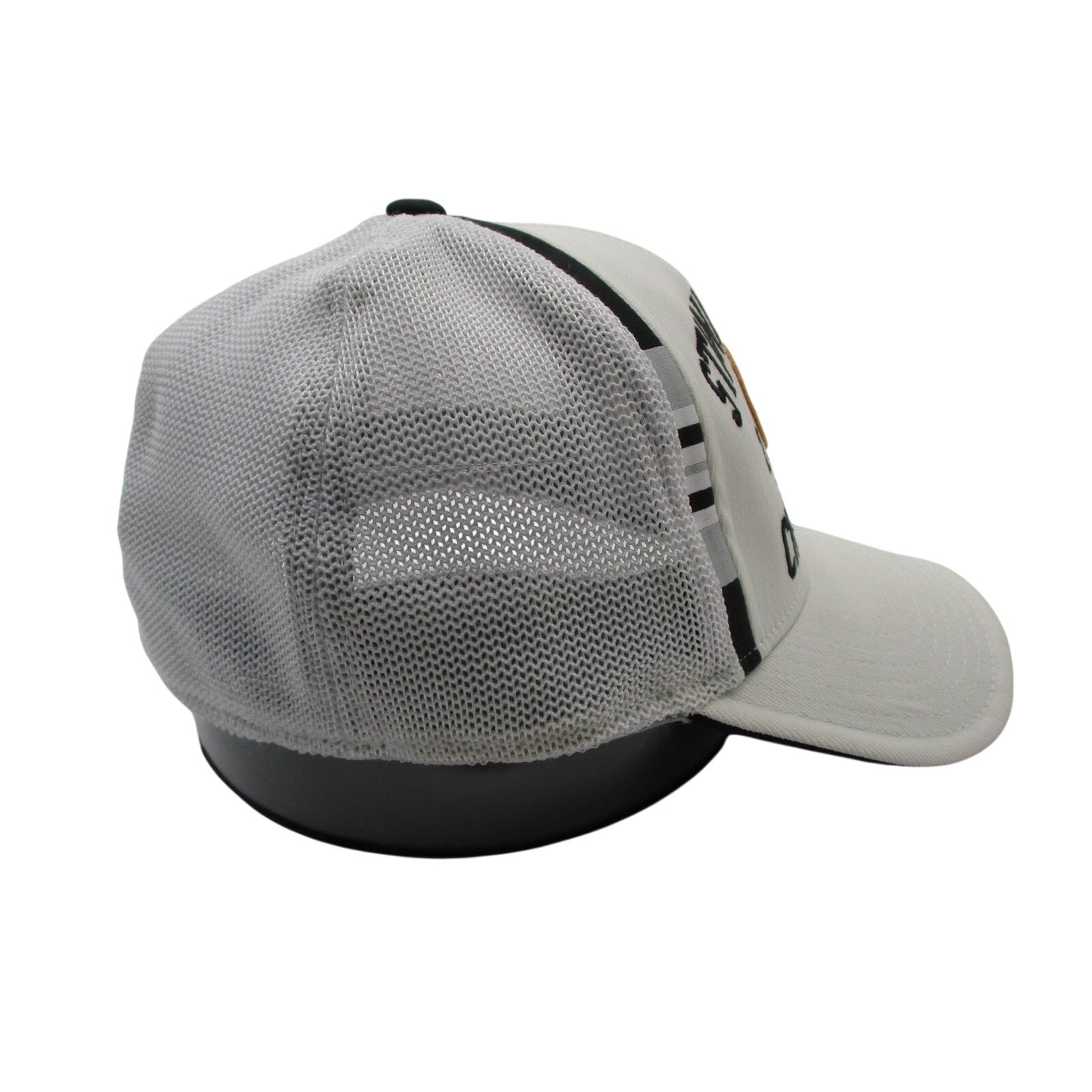 Boston Bruins Hat Cap Fitted One Size White Nhl Hockey Mens Stanley Cup Reebok