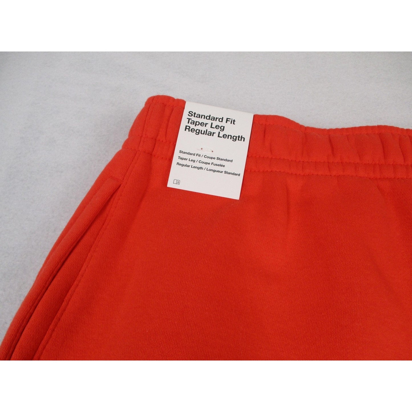 Nike Sportswear Club Fleece Pants Mens 2XL Red Joggers Sweatpants Taper Leg 1245 NWT