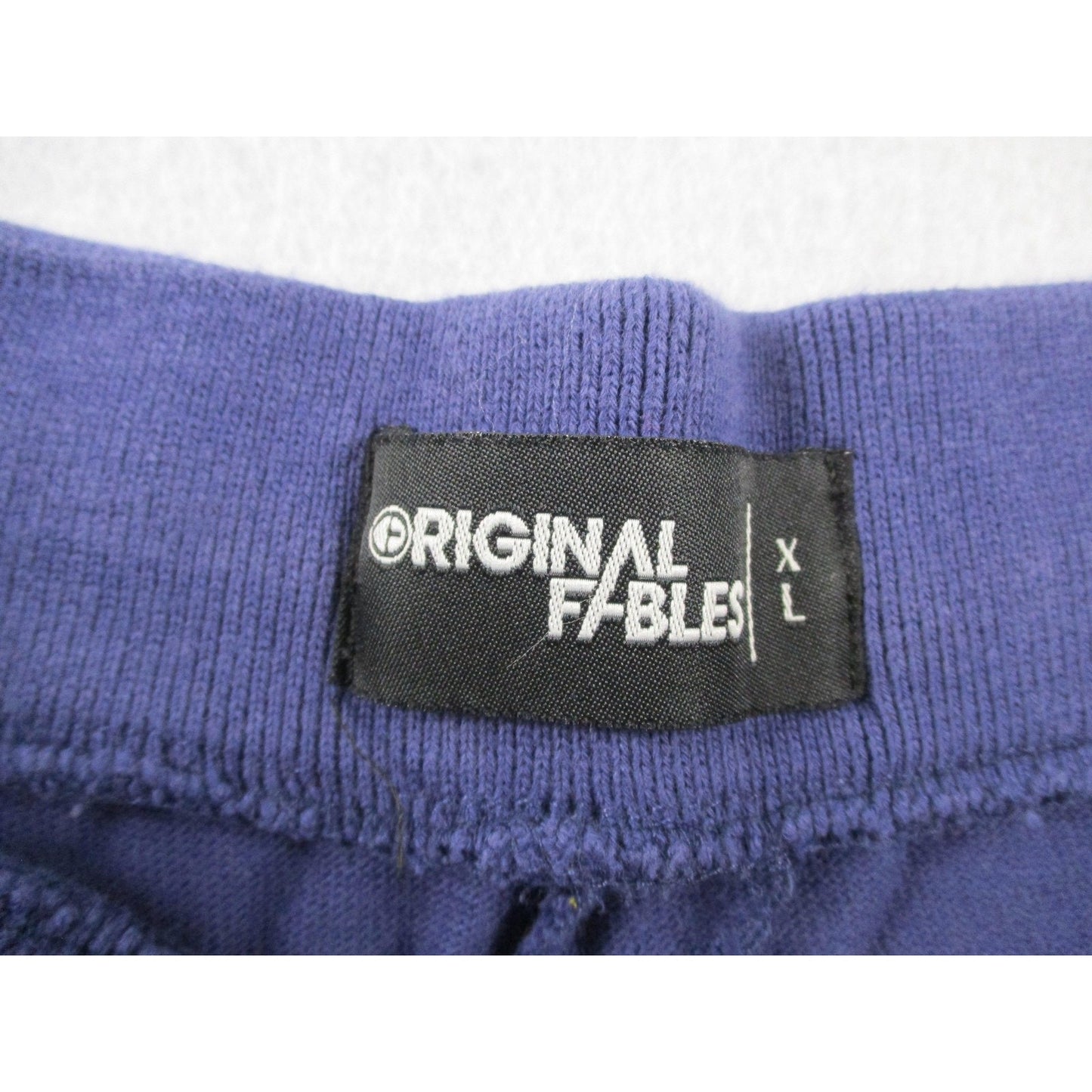 Original Fables Sweatsuit Set Mens Xl Blue Golf Cart Flag Graphic Polo Shorts
