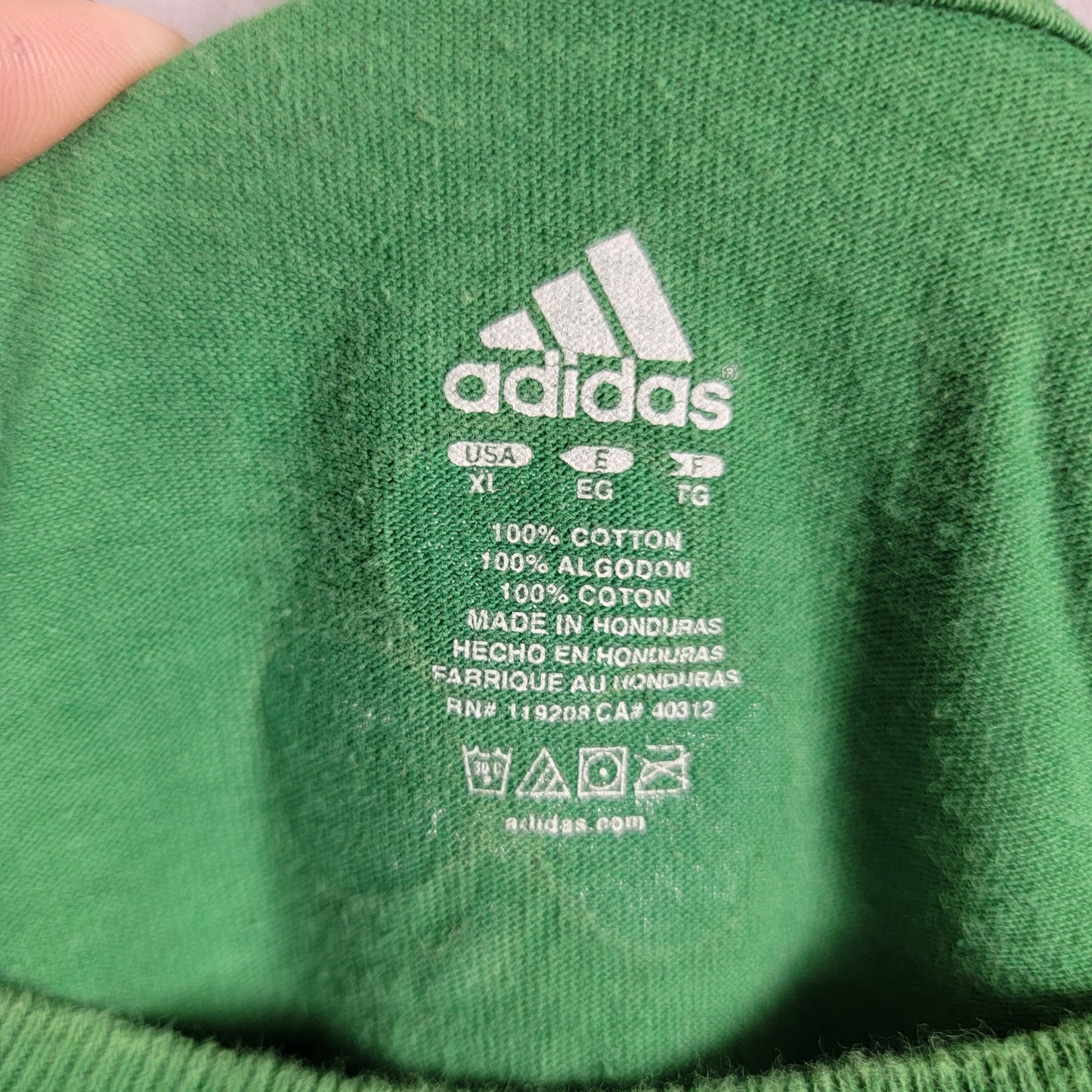 adidas Boston Celtics Kevin Garnett Shirt Mens XL Green NBA Tee6