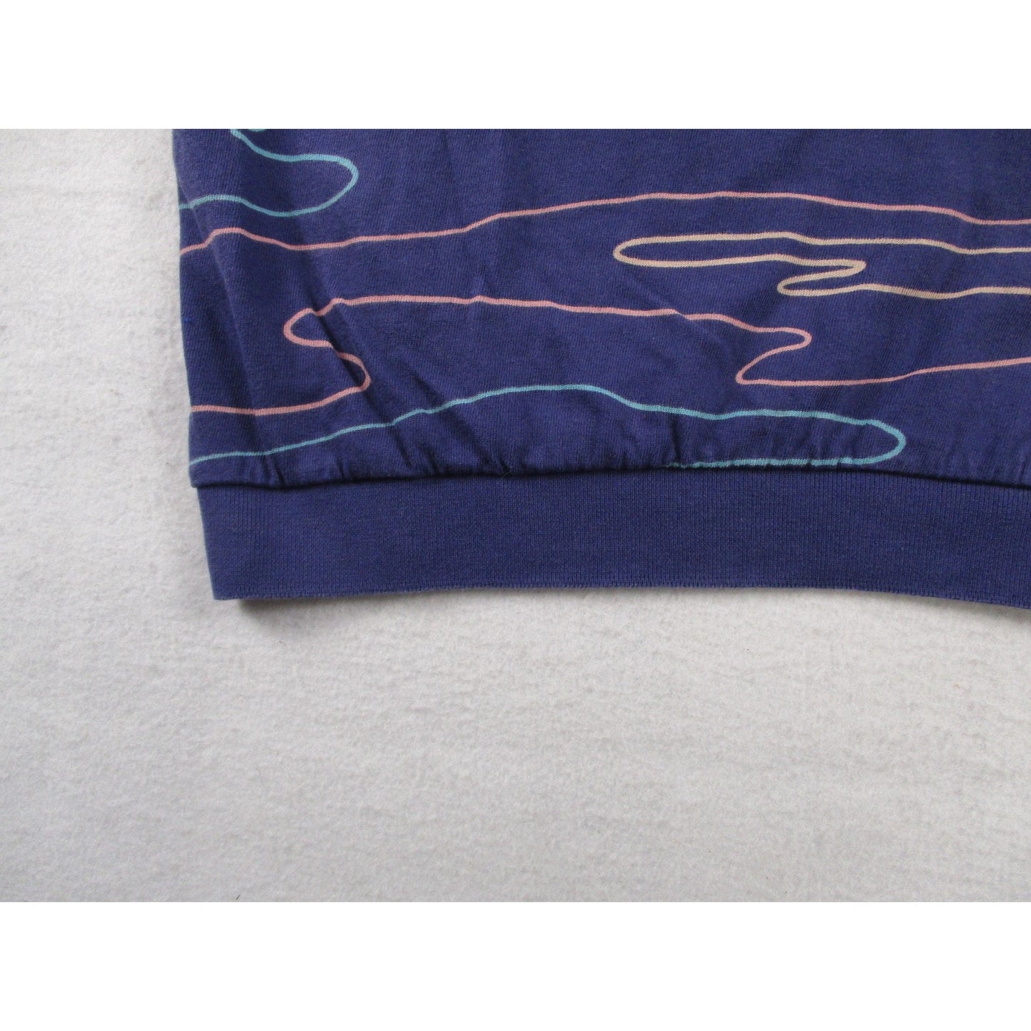 Original Fables Sweatsuit Set Mens Xl Blue Golf Cart Flag Graphic Polo Shorts