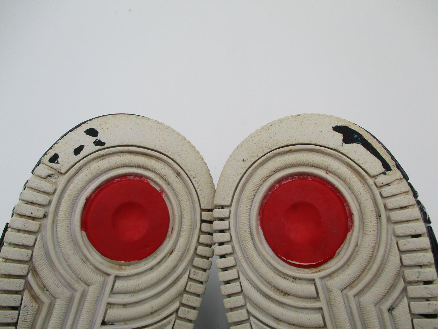 *CRACKING PEELING* Air Jordan Fusion 9 AJF9 White Black Red Mens 13 2007 1I313