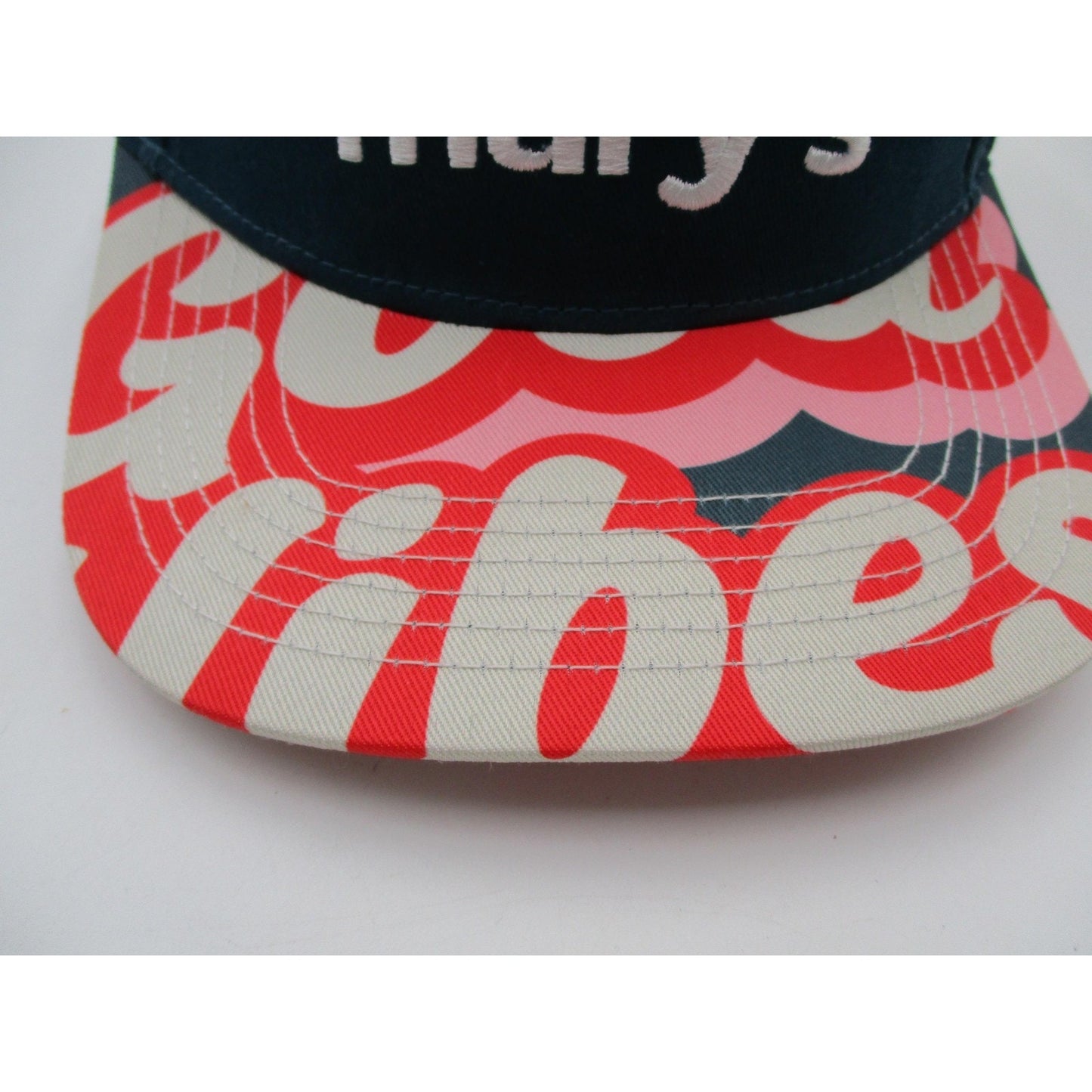 Bud Marys Dispensary Hat Cap Snap Back Mens Osfm Teal Good Vibes Graphic Brim