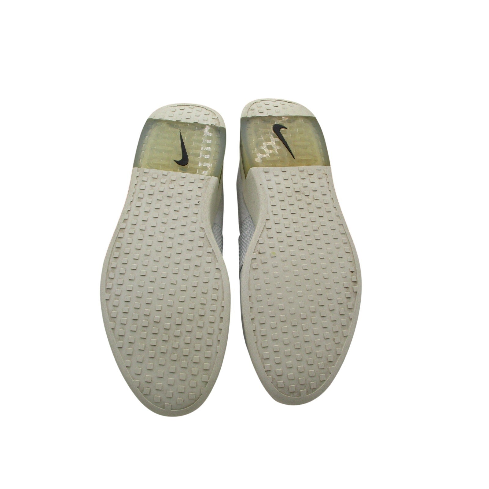 Nike Air Fear of God Moccasin AT8086-001 Pure Platinum Men's 12 Used 1J36